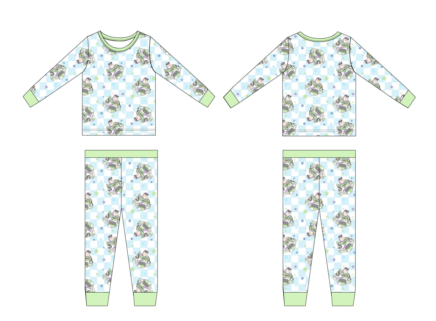 Buzz 2-Piece Pajama Set