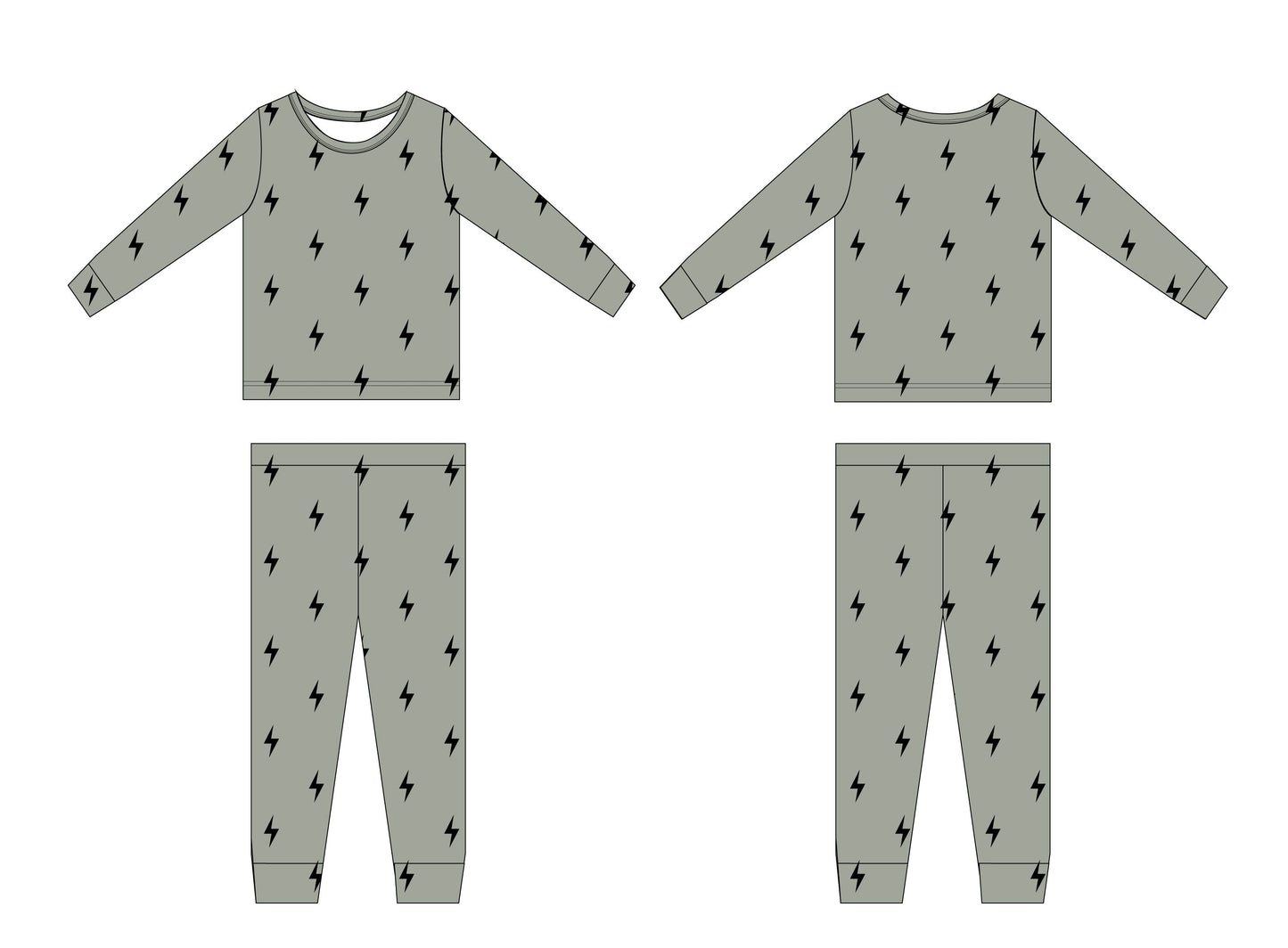 Volt 2-Piece Pajama Set