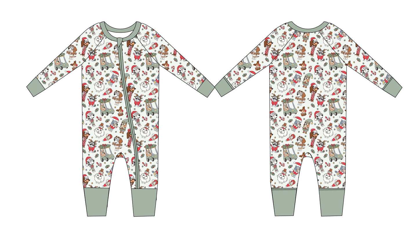 'Tis The Season Zip Romper