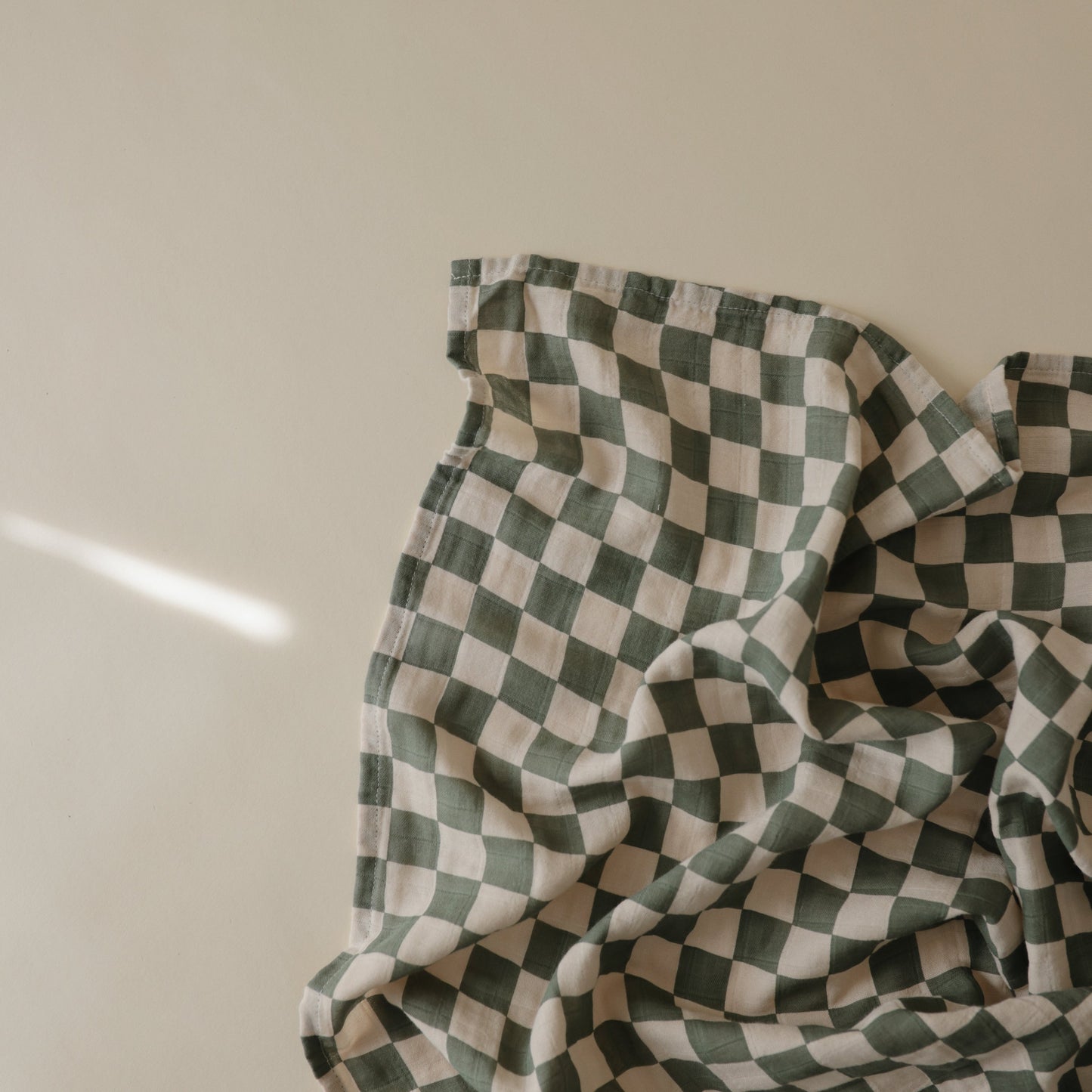 Organic Cotton Muslin Swaddle Blanket- Multiple Color Options