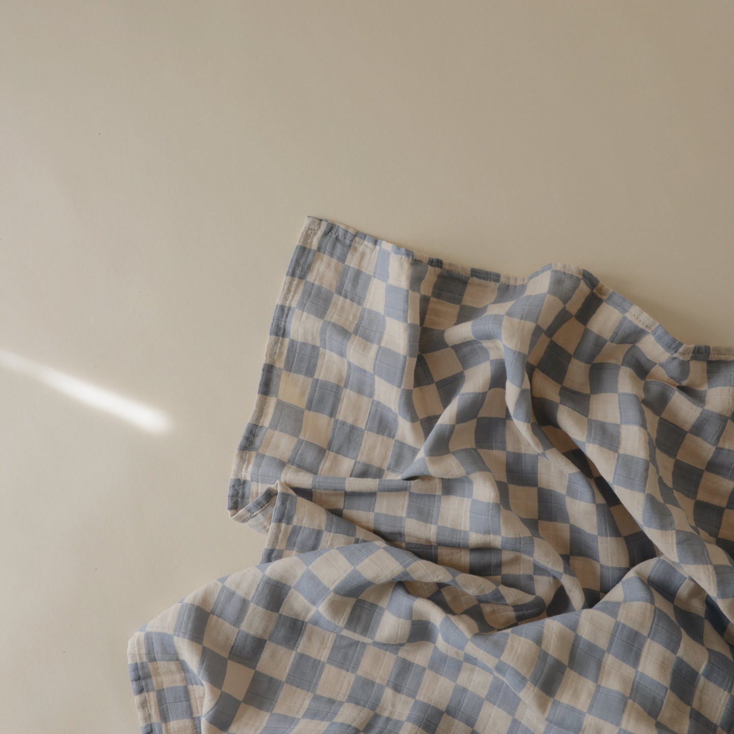 Organic Cotton Muslin Swaddle Blanket- Multiple Color Options
