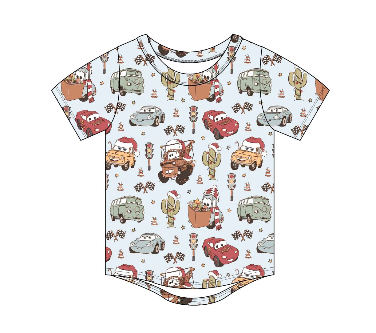 Cars Christmas Everyday Tee