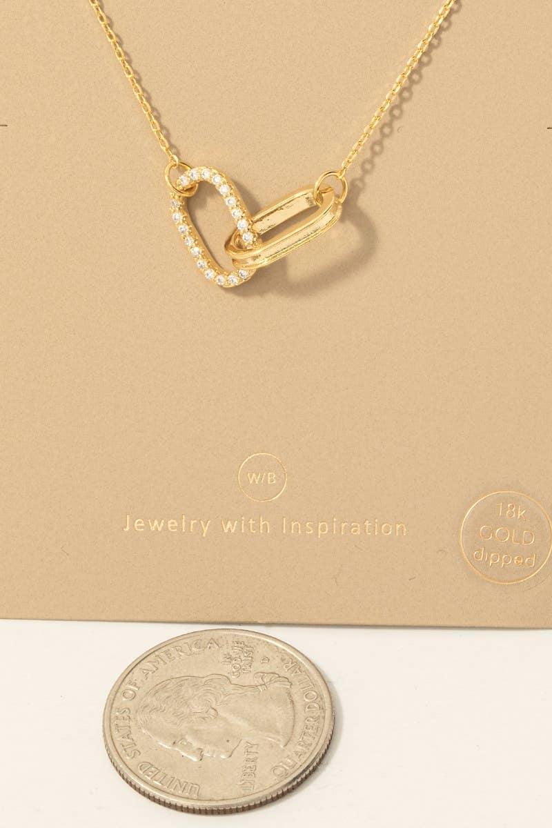 Luxe Link Pendant Necklace