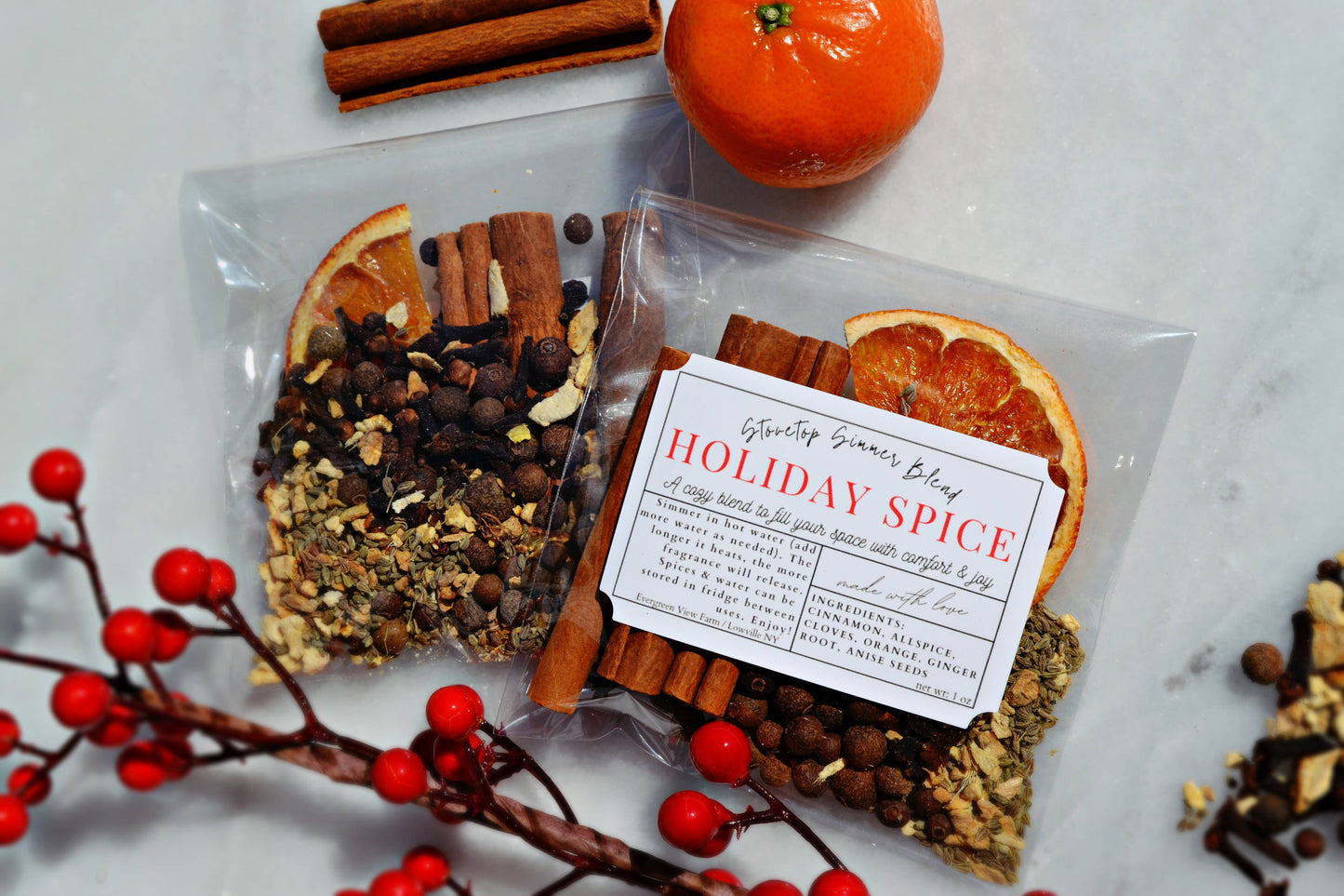 Holiday Spice Stovetop Simmer Blend
