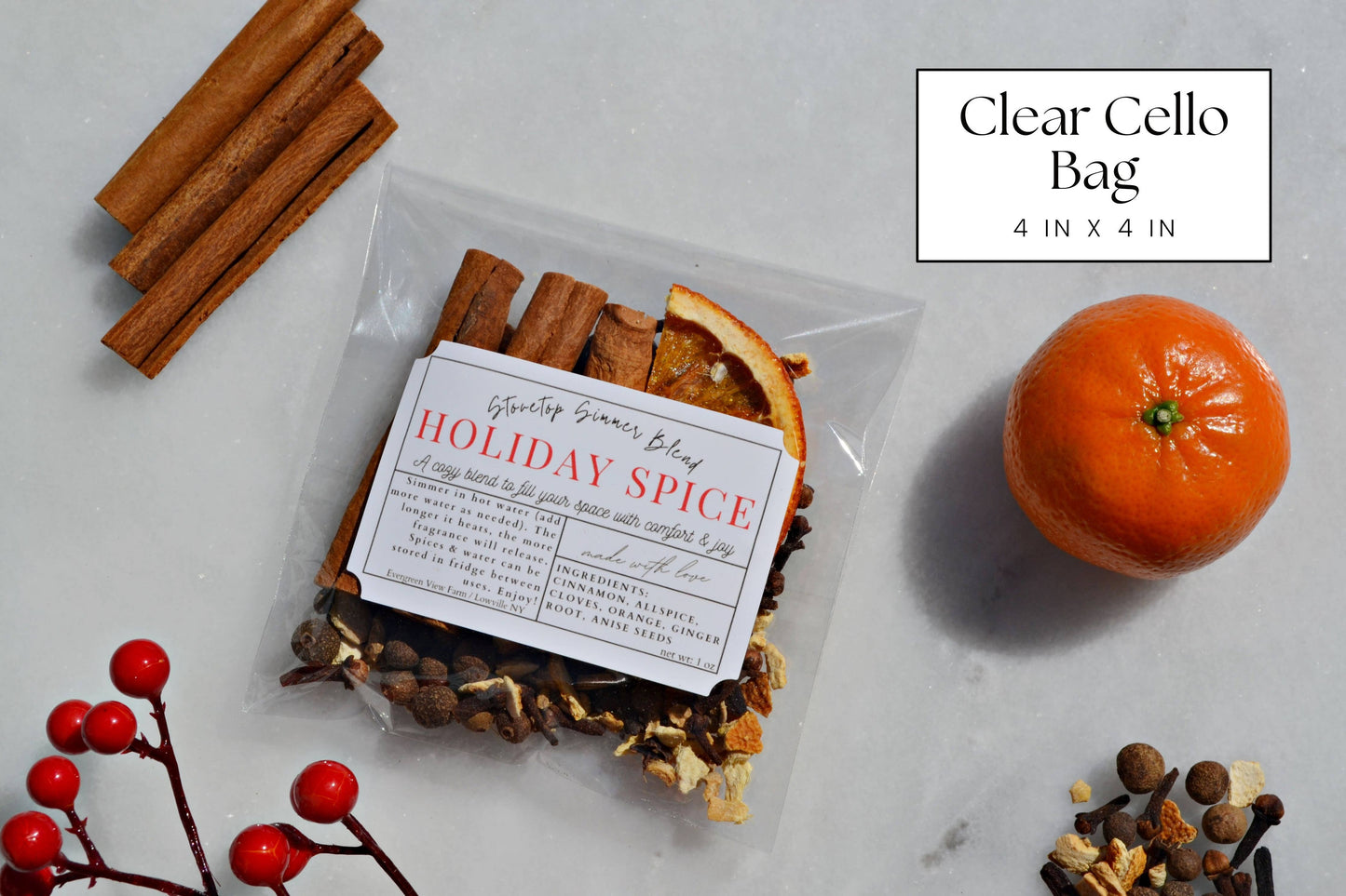 Holiday Spice Stovetop Simmer Blend