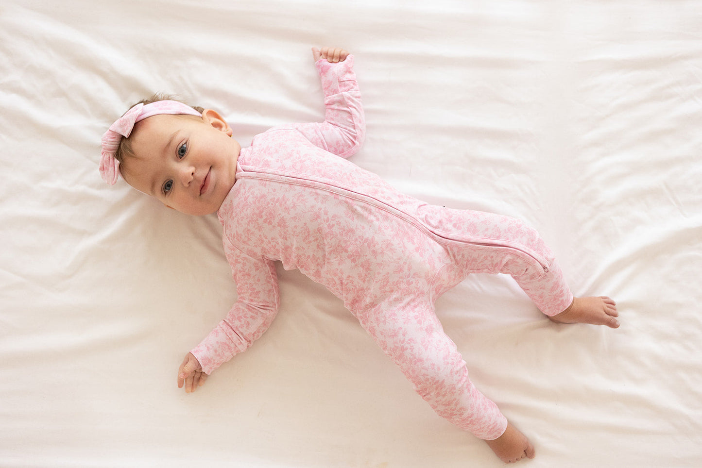 Pink Toile Zippy Pajama