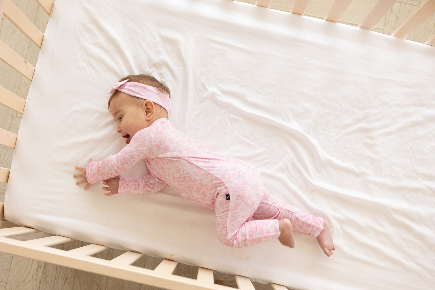 Pink Toile Zippy Pajama