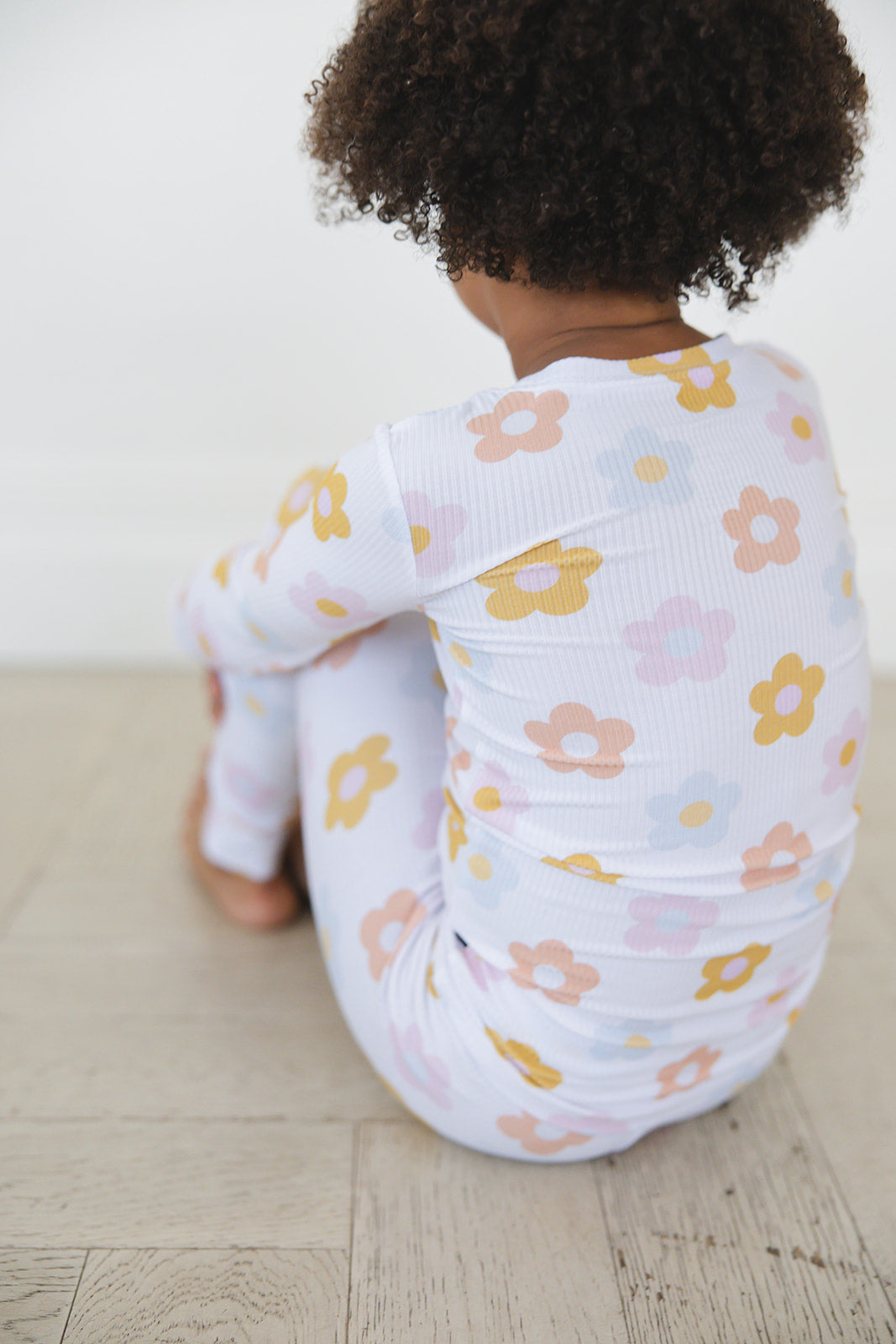 Daizzzy Ribbed 2-Piece Pajama Set