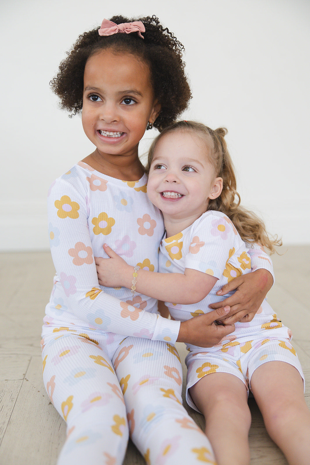 Daizzzy Ribbed 2-Piece Pajama Set