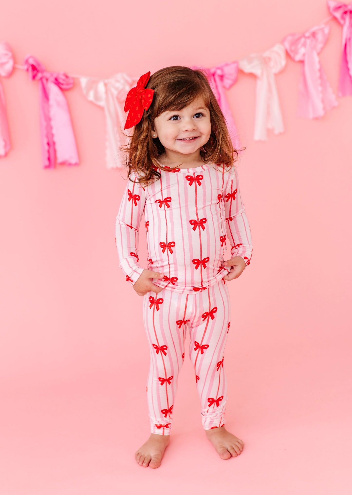 Ruby Ribbons 2-Piece Pajamas