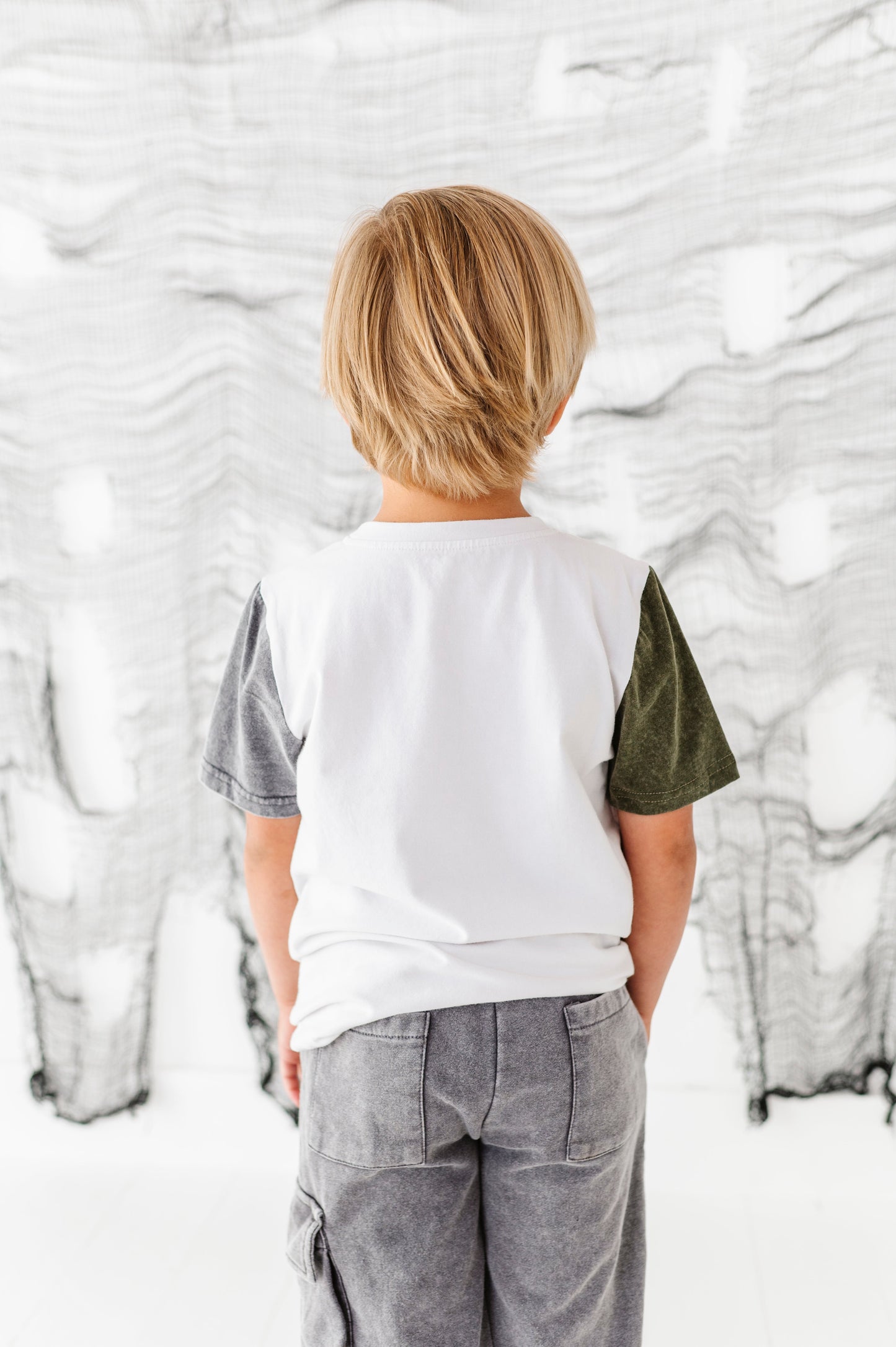 Bad to the Bone COLOR-BLOCK TEE