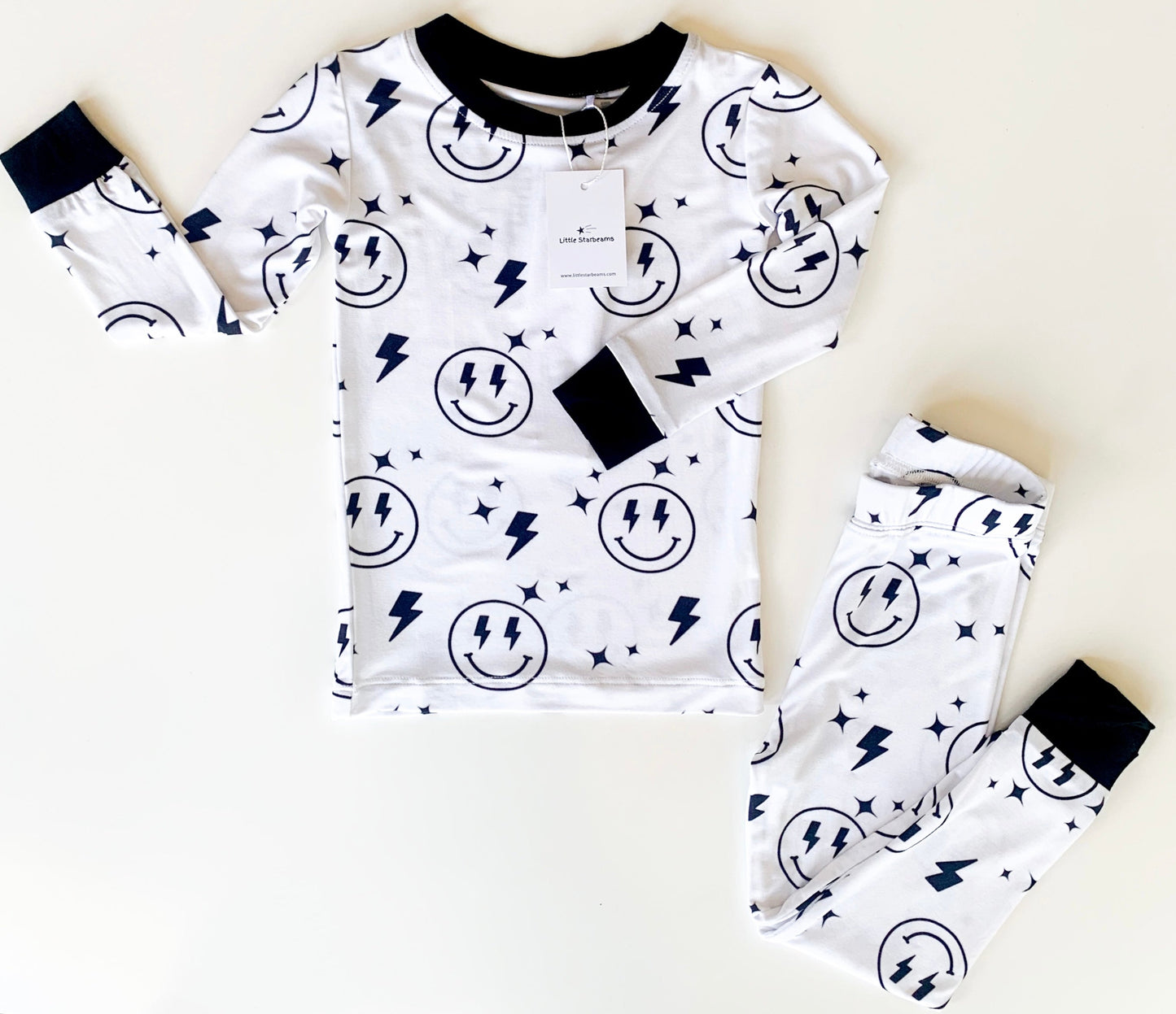 Smiley 2-Piece Pajama Set
