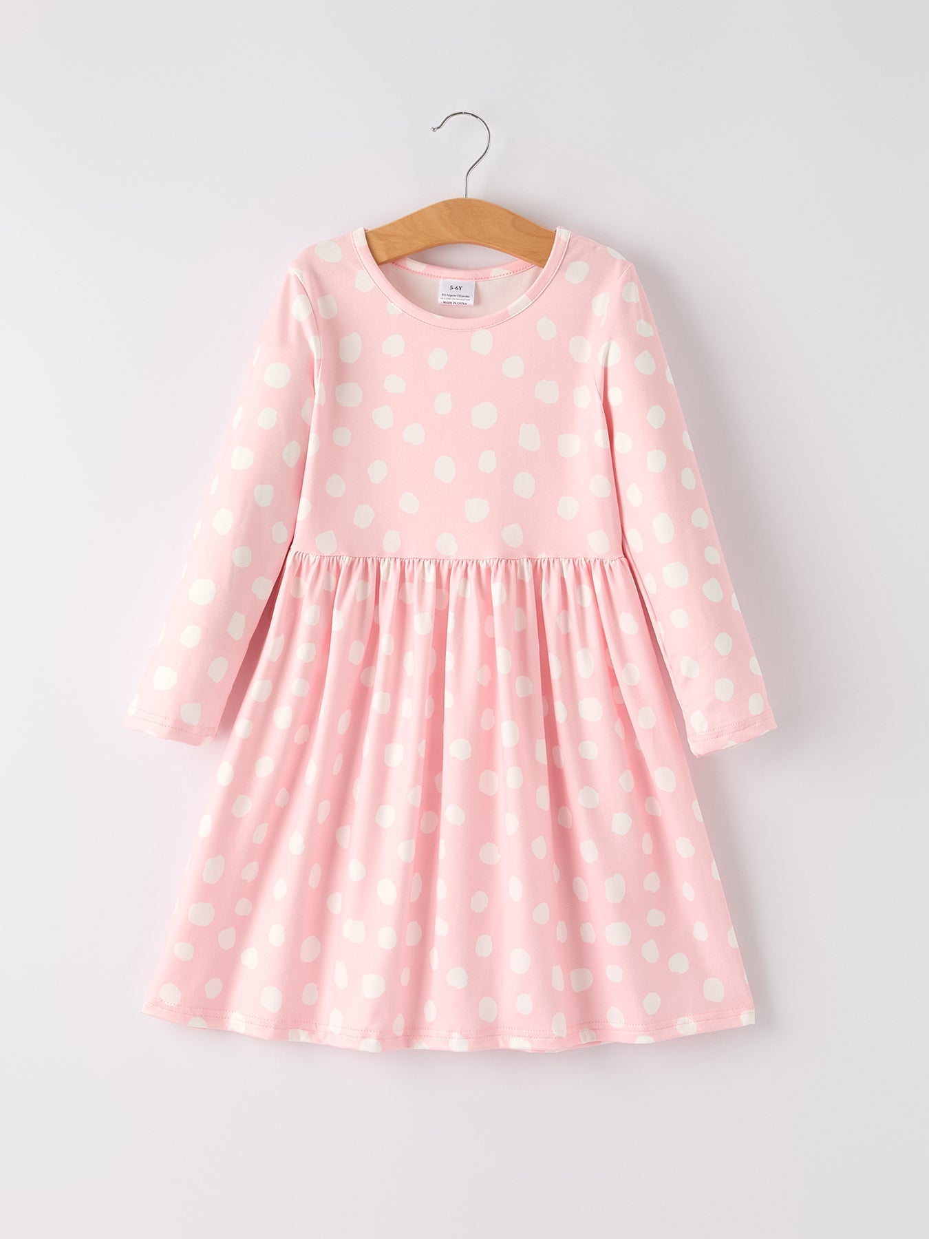 Fall Thanksgiving & Halloween Pumpkin Maple Leaf Drink Print Two-Piece Dress