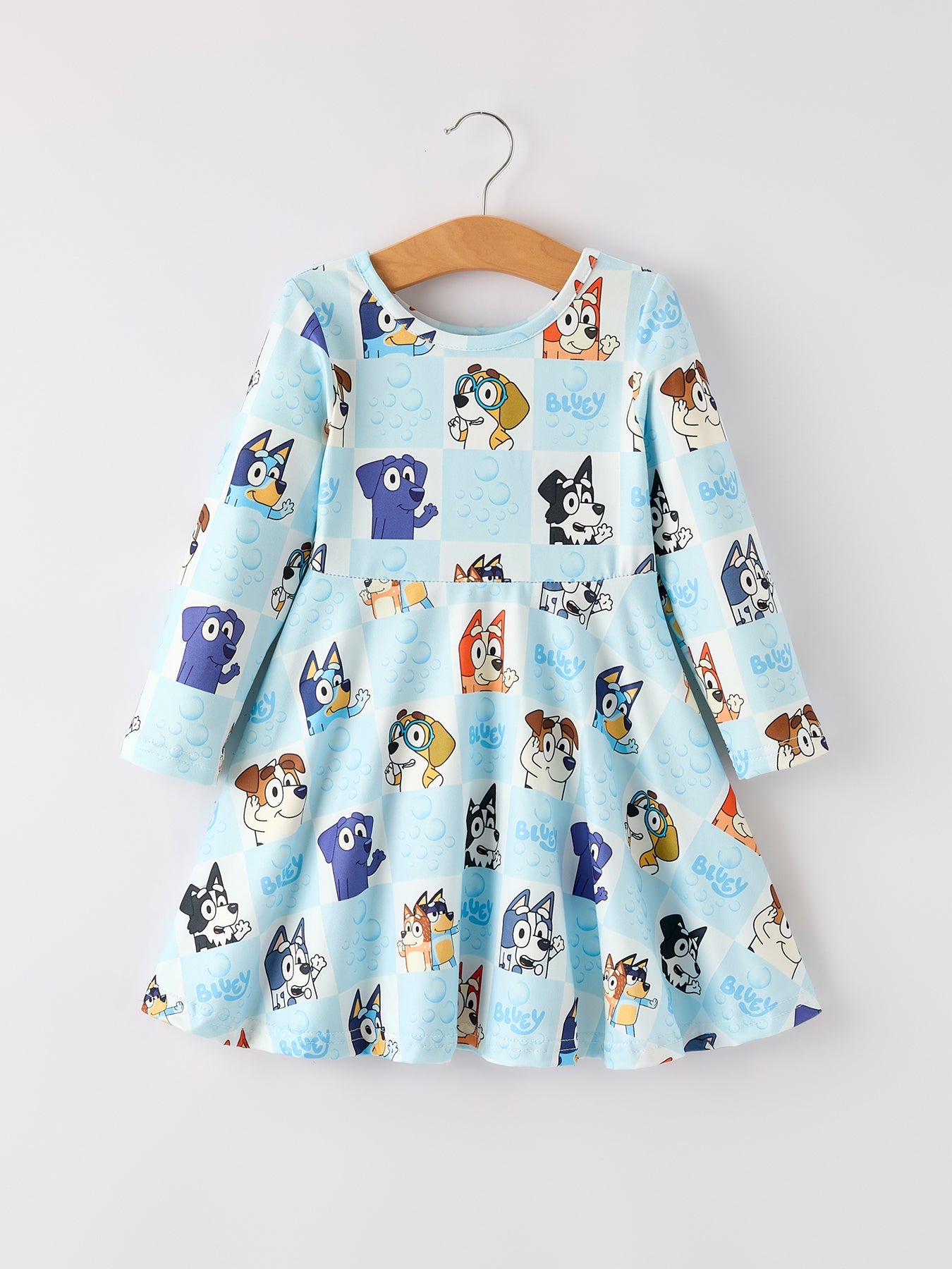 Blue Dog & Friends Girls Dress