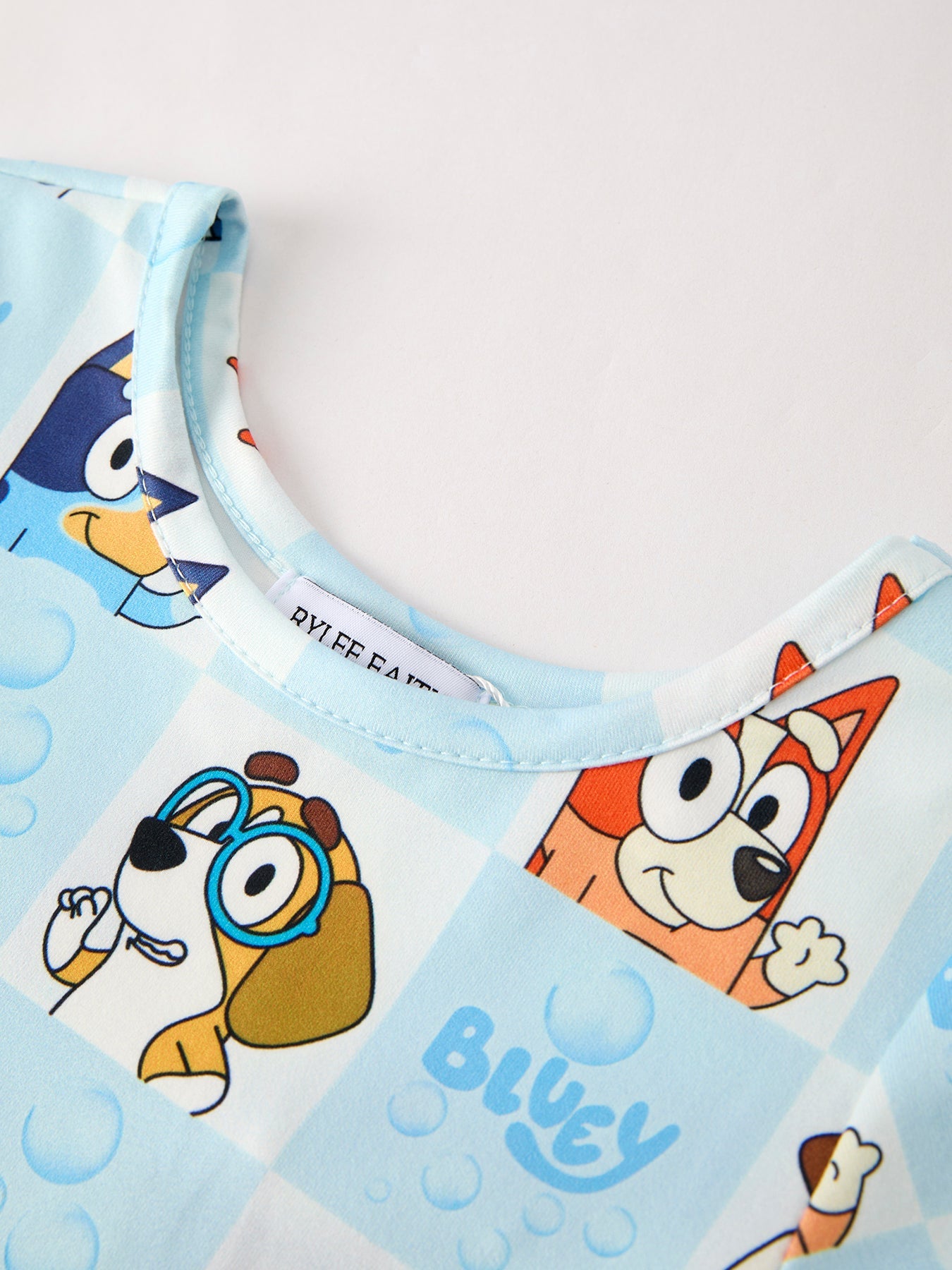 Blue Dog & Friends Girls Dress