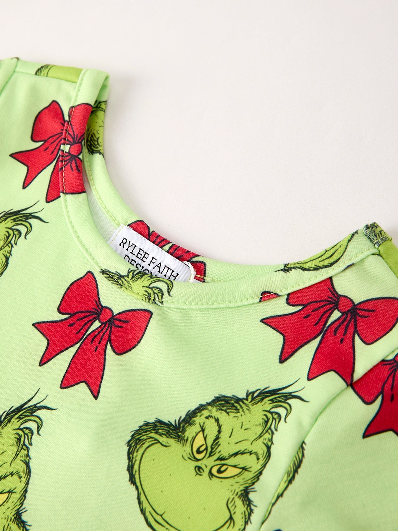 Grinch Bow Dress