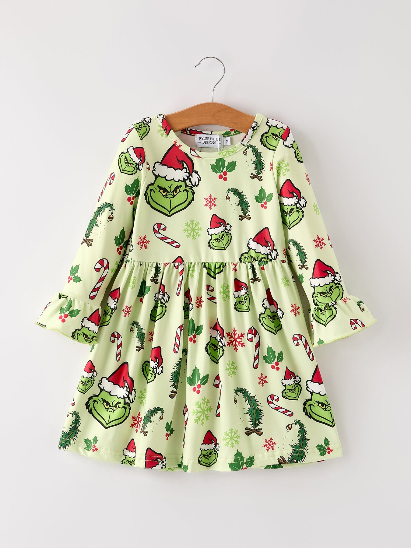 Grinch Candy Cane Dress