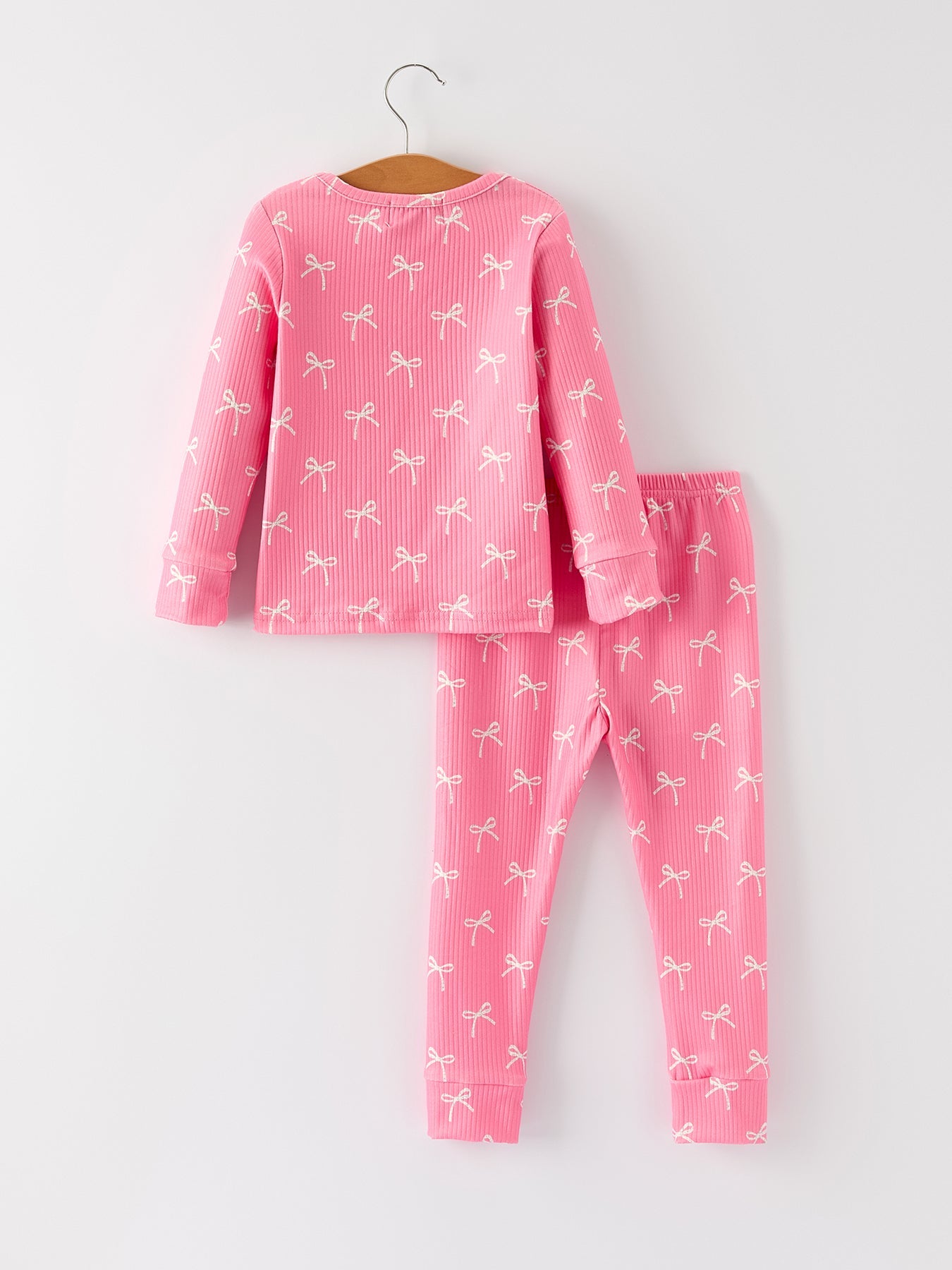 Tiny Bows 2-Piece Pajama Set