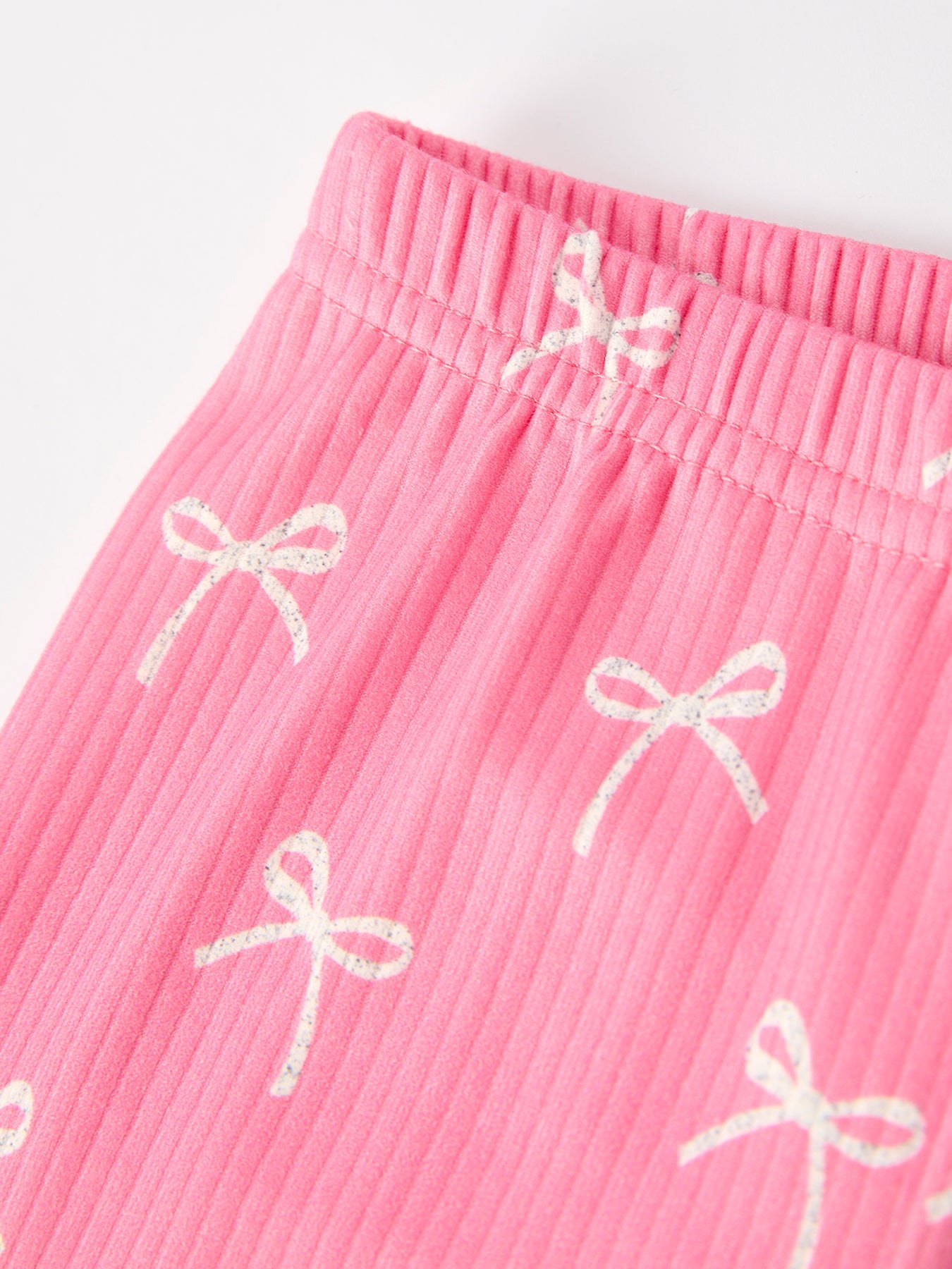 Tiny Bows 2-Piece Pajama Set