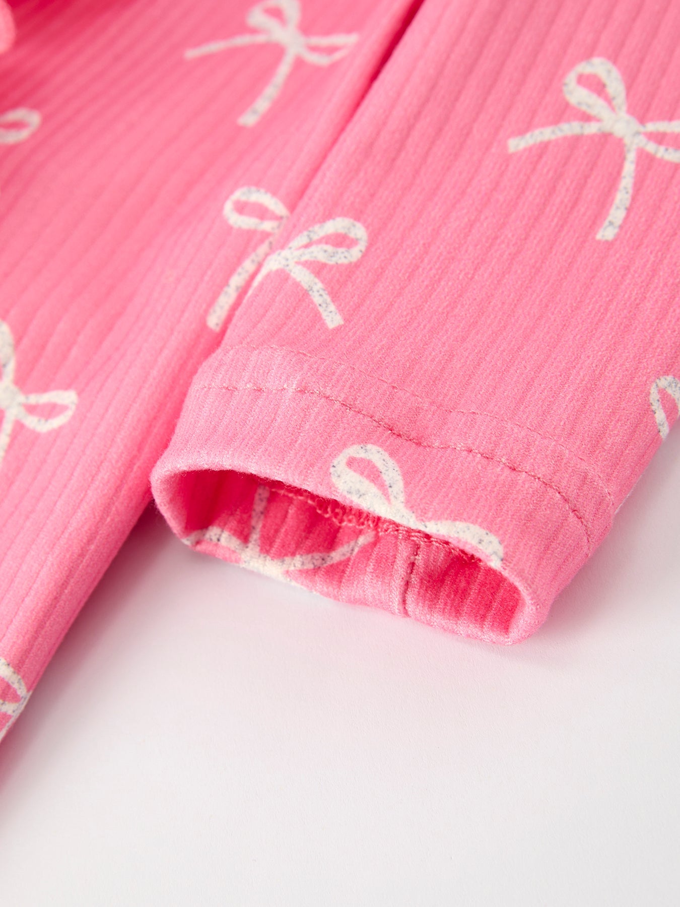 Tiny Bows Pink Zippy Romper with Hat