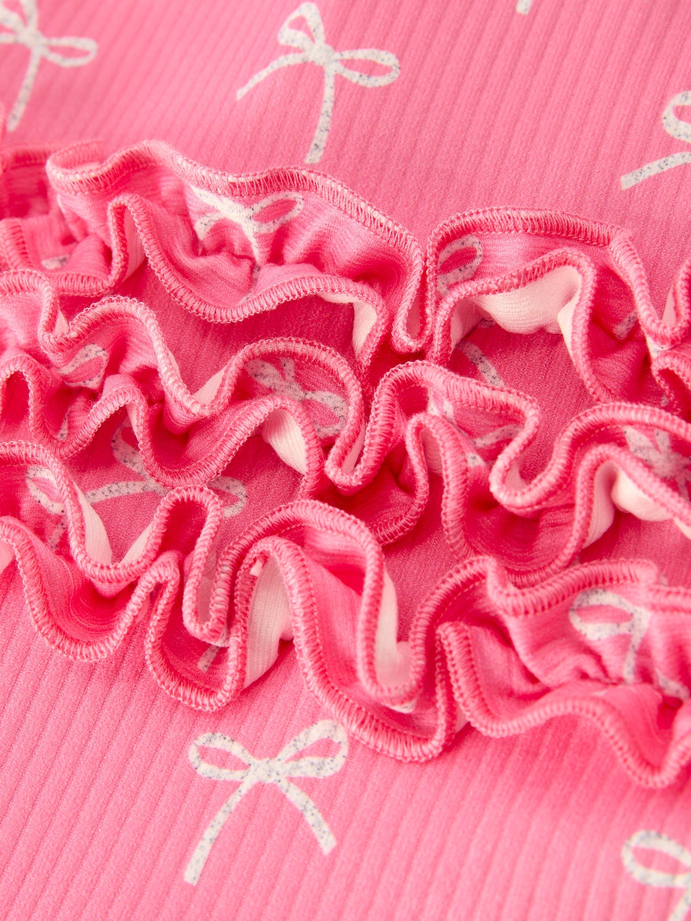 Tiny Bows Pink Zippy Romper with Hat
