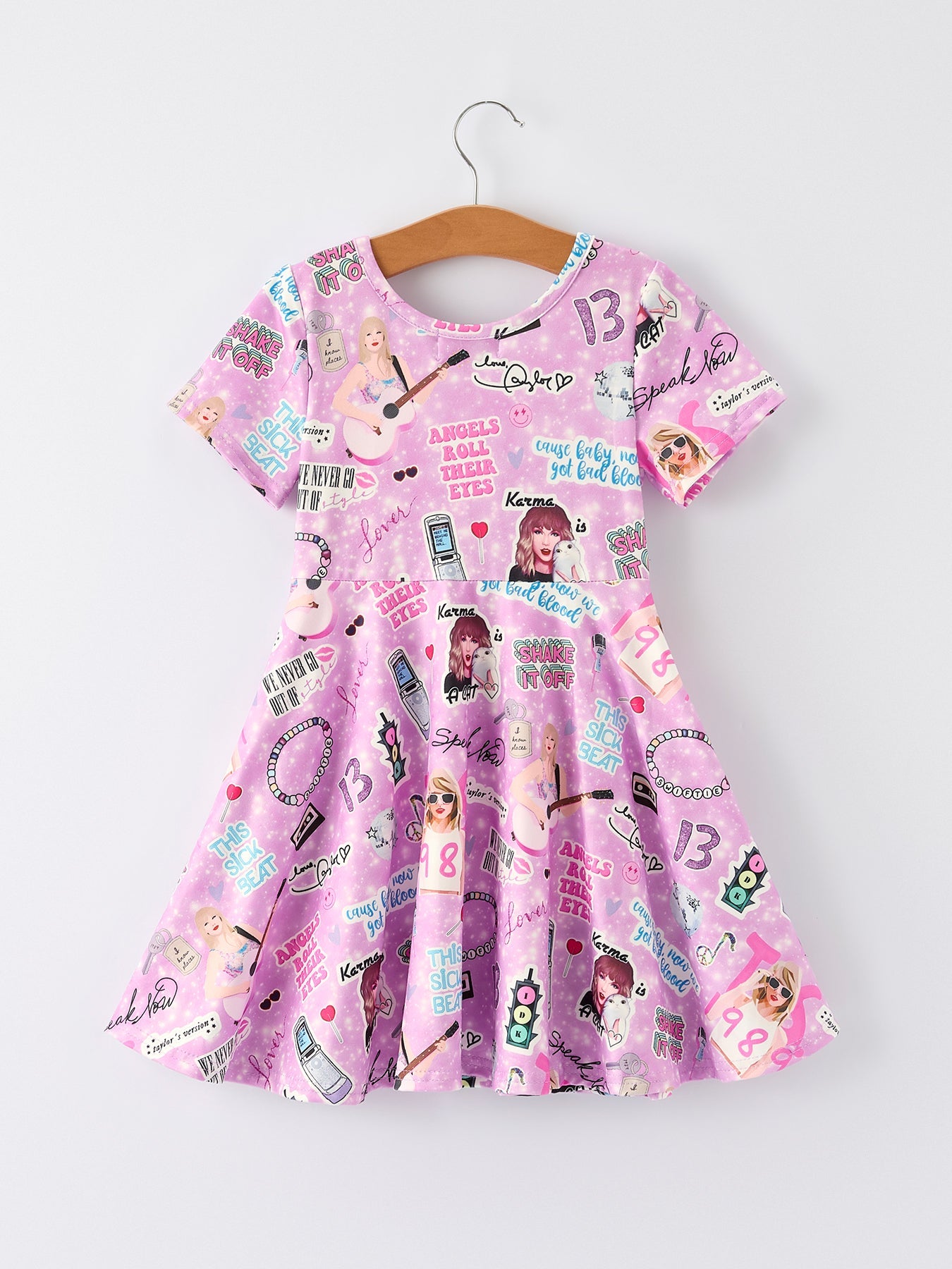 Girls TS Twirly Short sleeves Dress