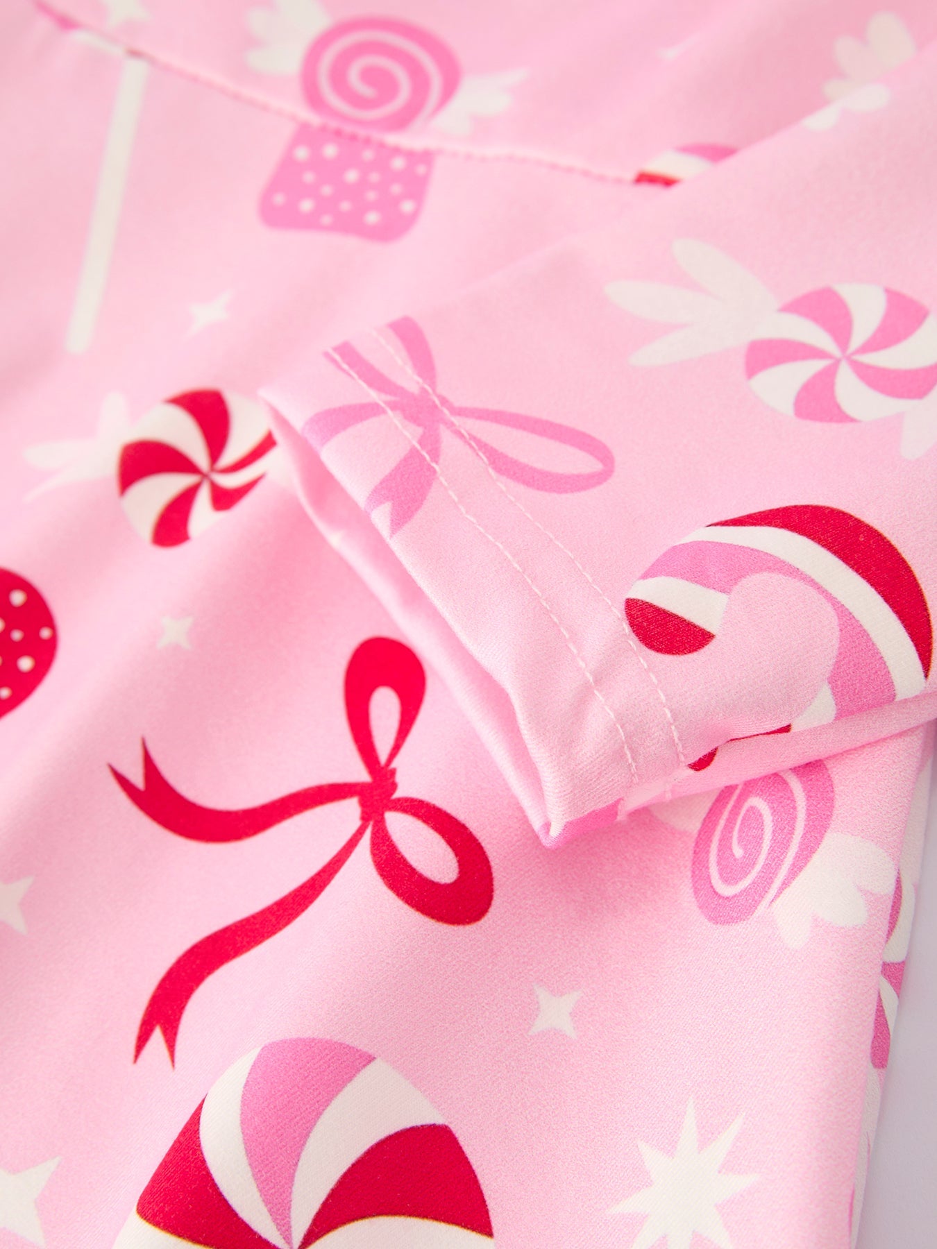 Girls Sweet Candy Christmas Dress