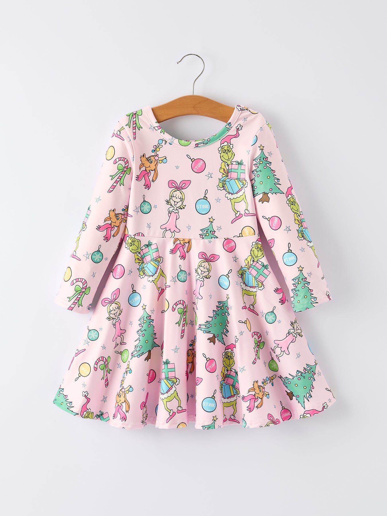 Girls Cindy Long Sleeve Dress