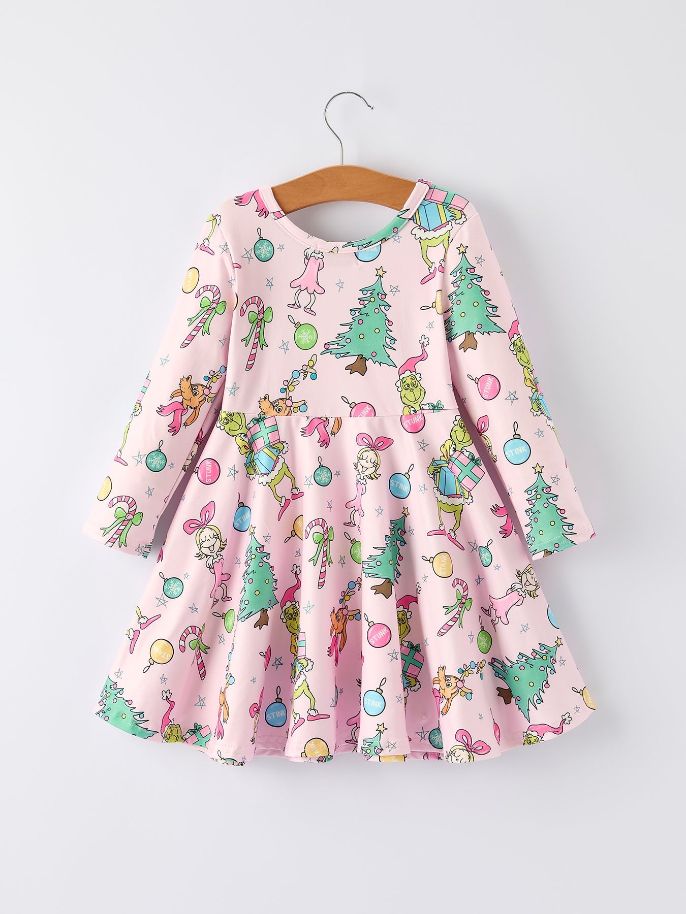 Girls Cindy Long Sleeve Dress