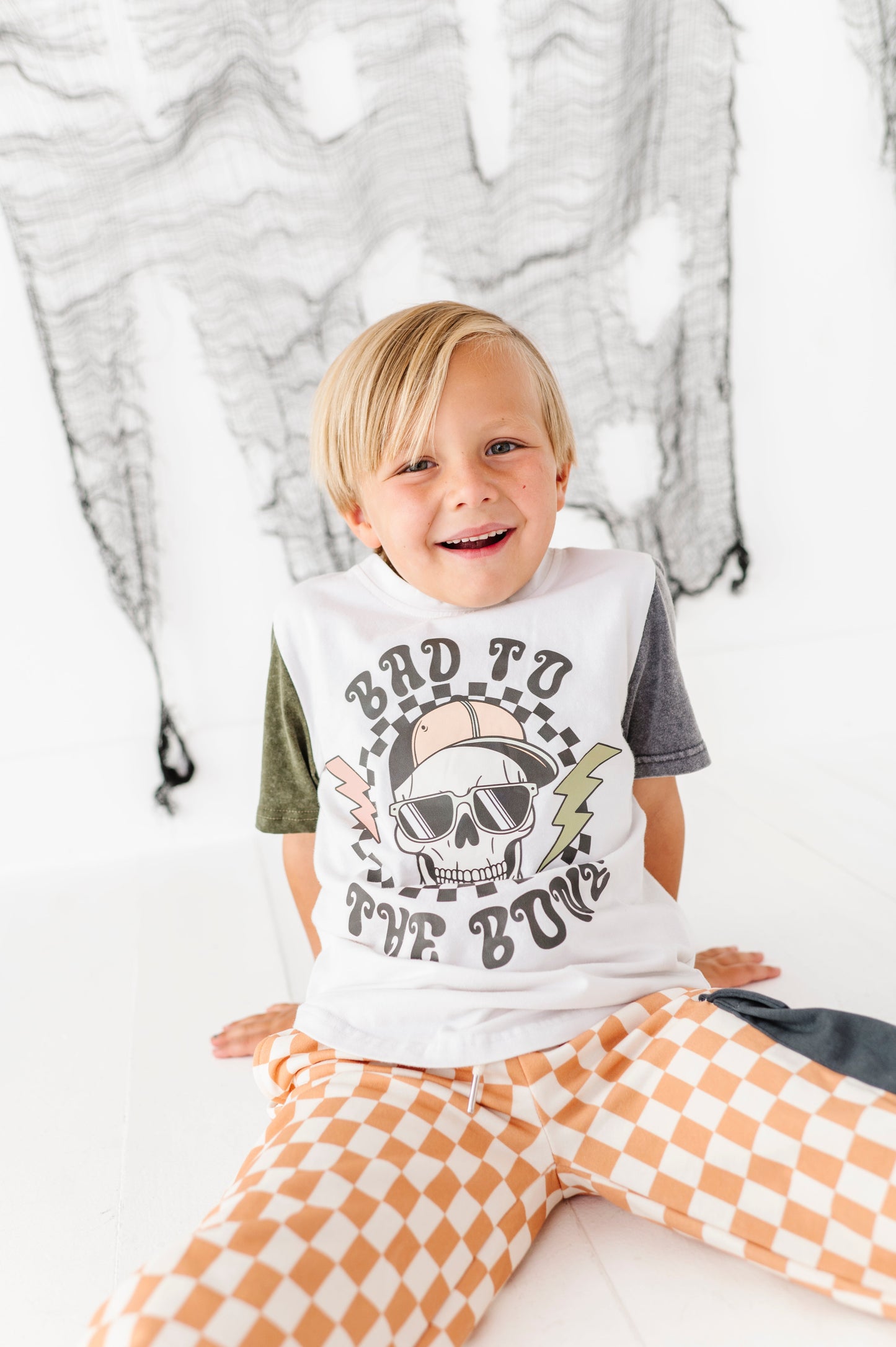 Bad to the Bone COLOR-BLOCK TEE