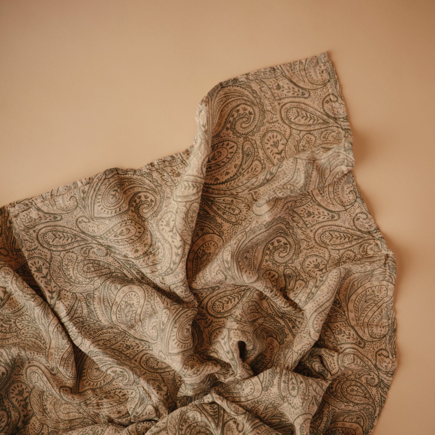 Organic Cotton Muslin Swaddle Blanket- Multiple Color Options