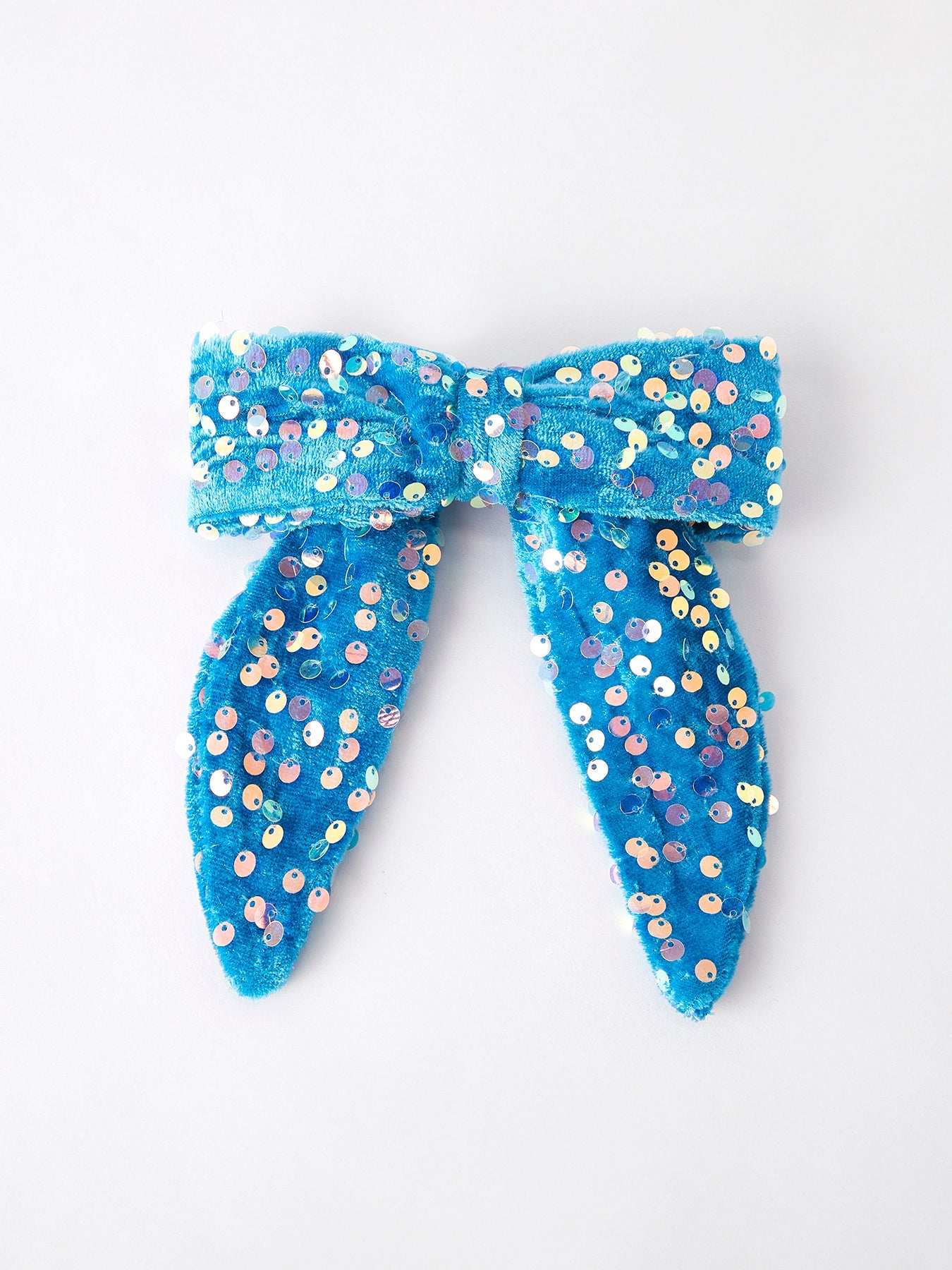 Girls Sequin Bow Hair Clip