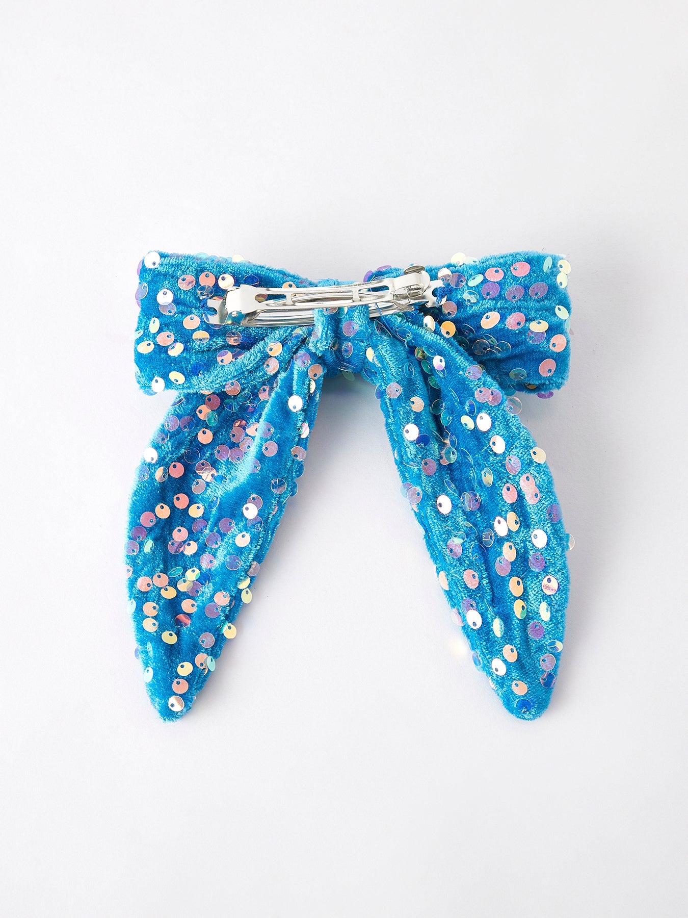 Girls Sequin Bow Hair Clip