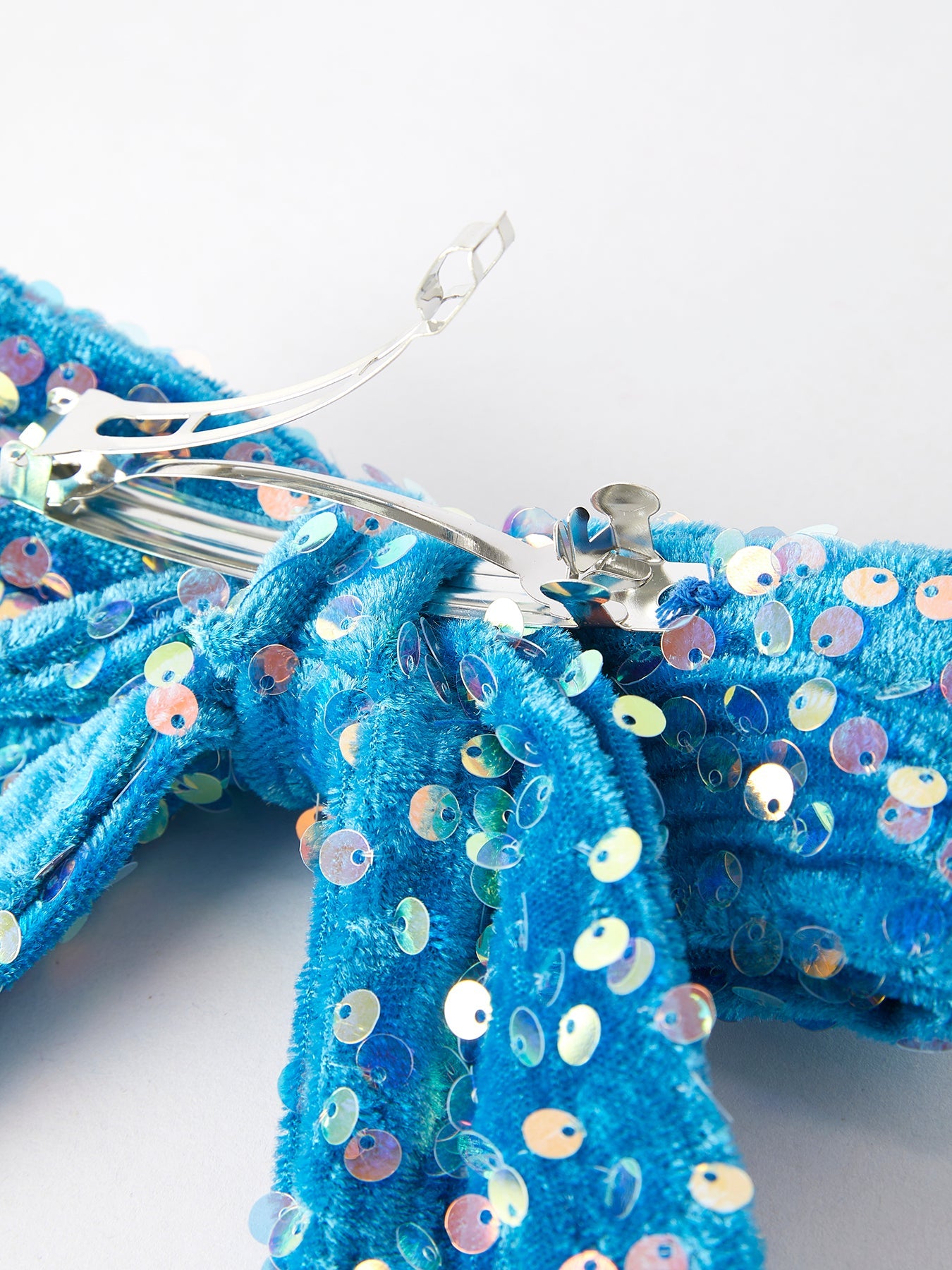 Girls Sequin Bow Hair Clip
