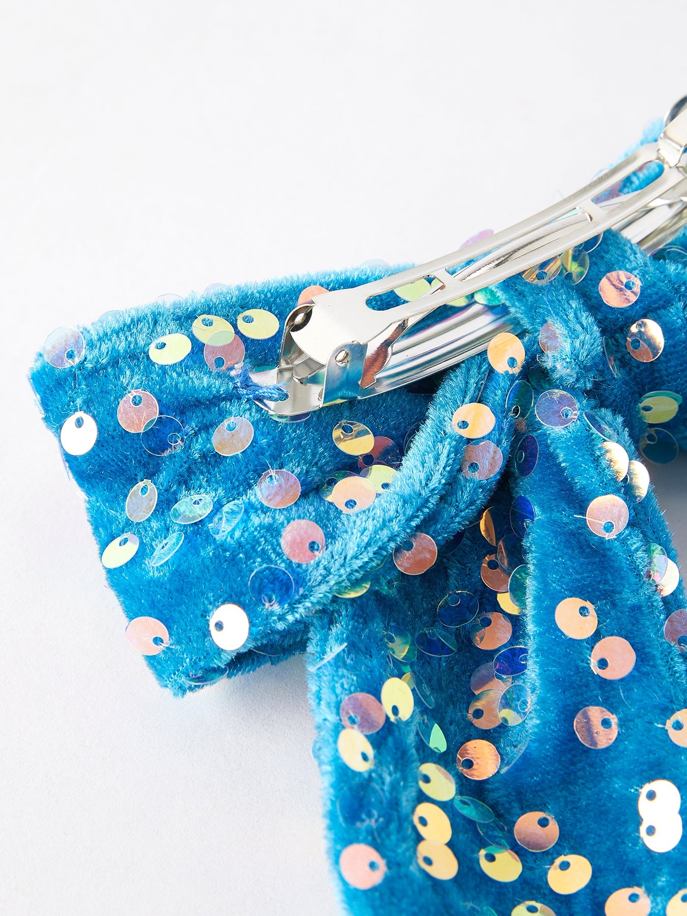 Girls Sequin Bow Hair Clip