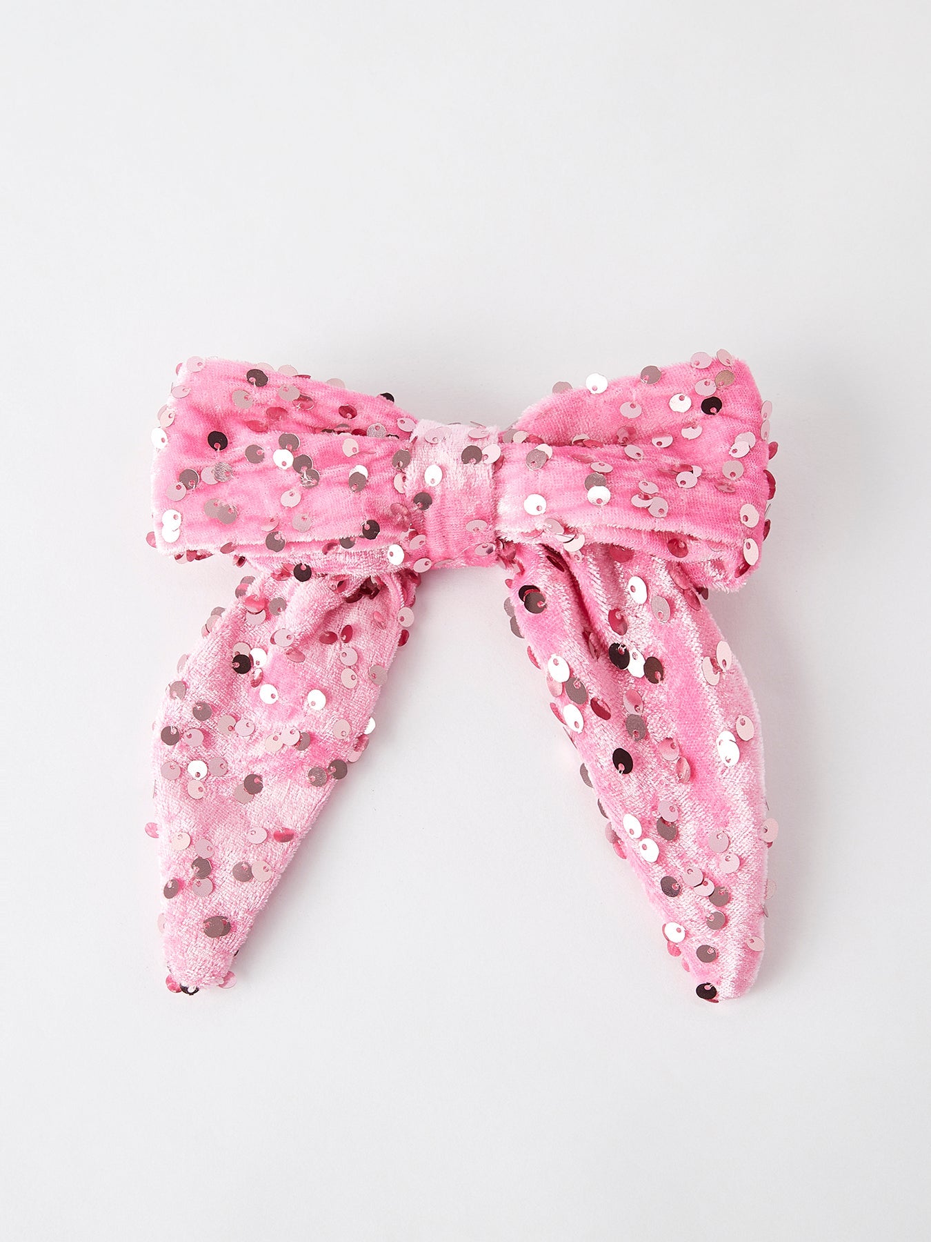 Girls Sequin Bow Hair Clip