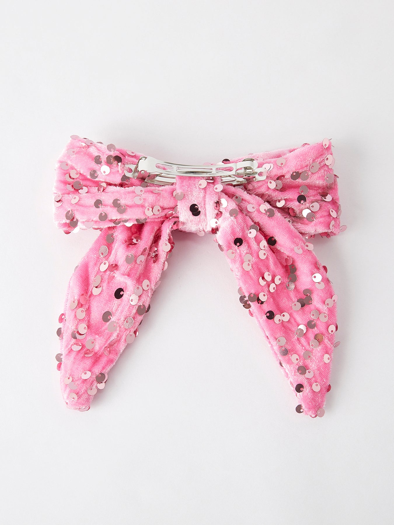Girls Sequin Bow Hair Clip