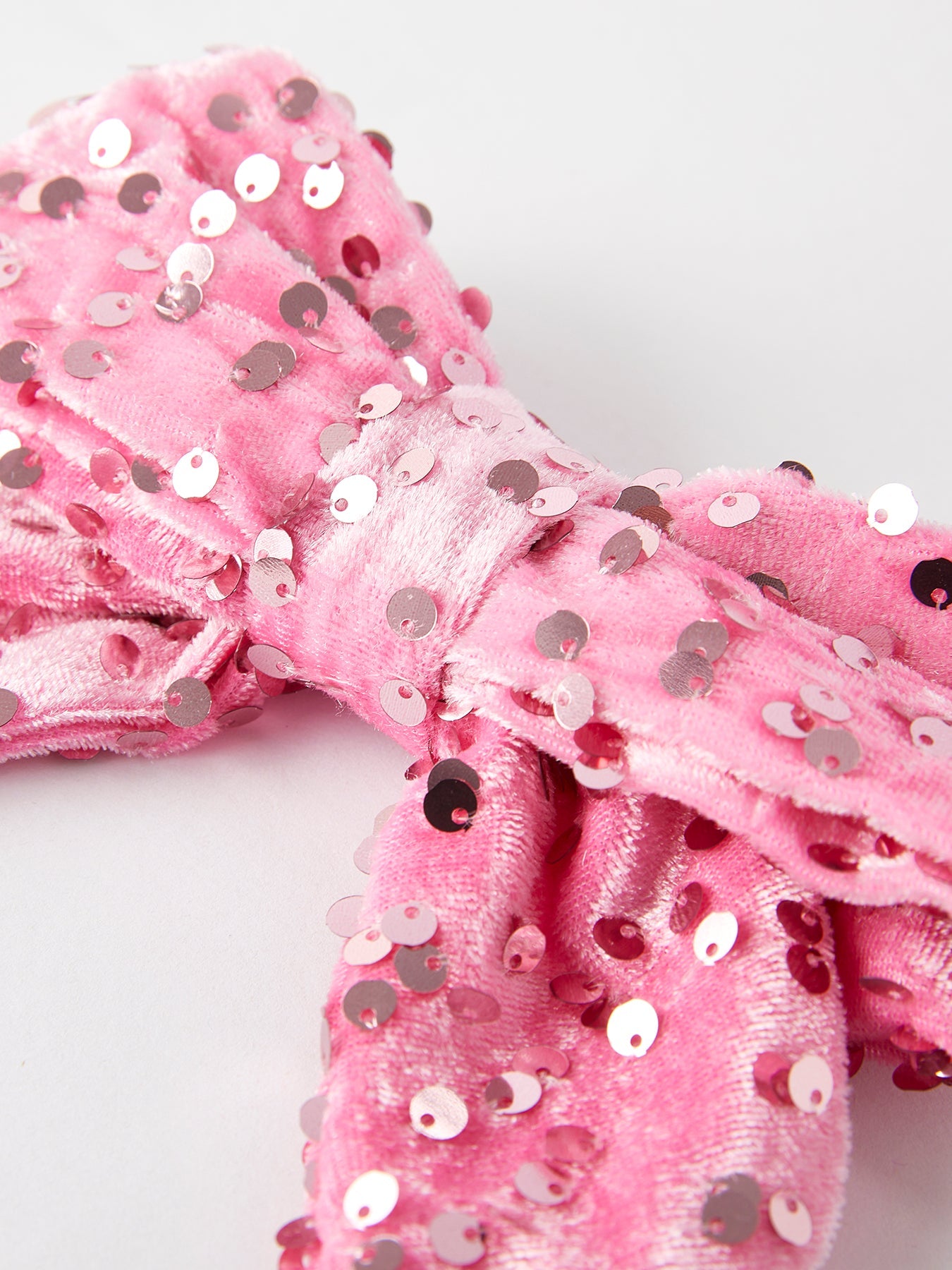 Girls Sequin Bow Hair Clip