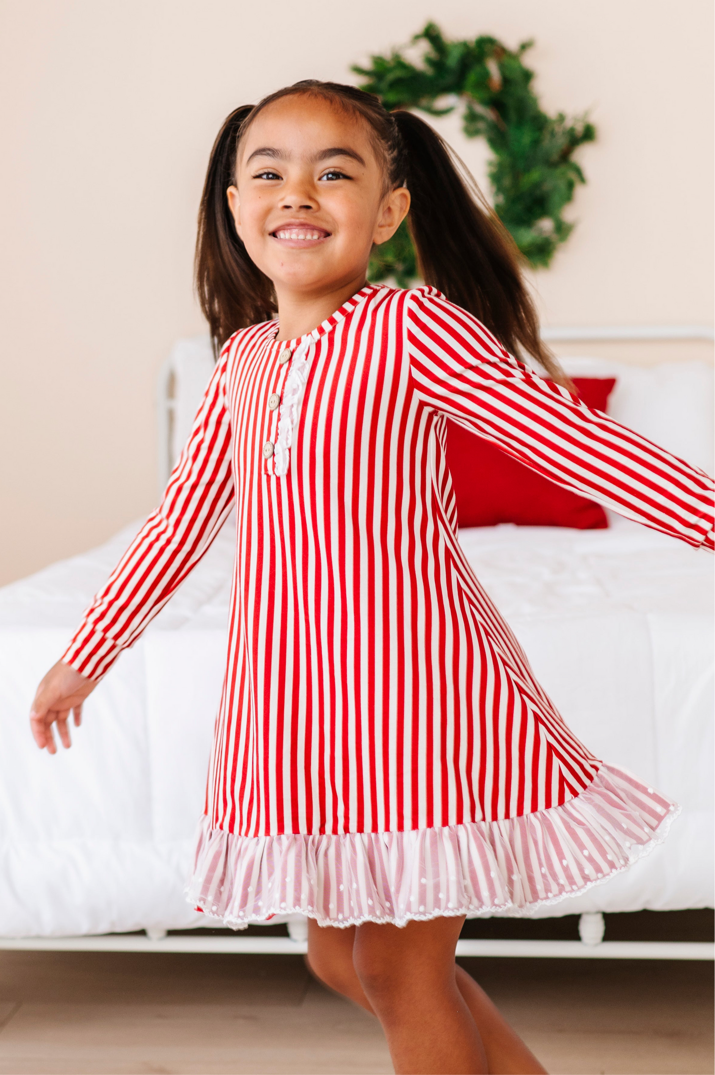 Red Stripes | NIGHTGOWN