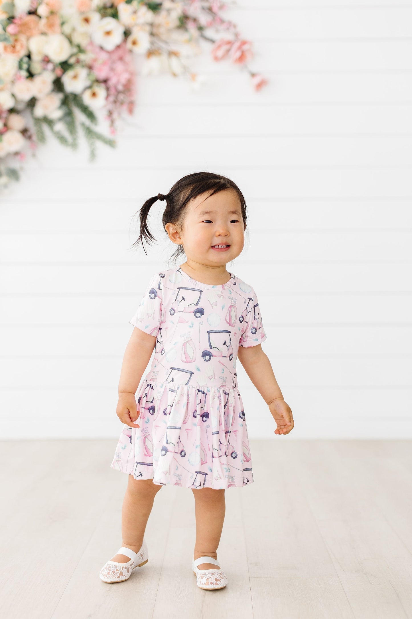 Tee Time Short Sleeve Twirl Bodysuit