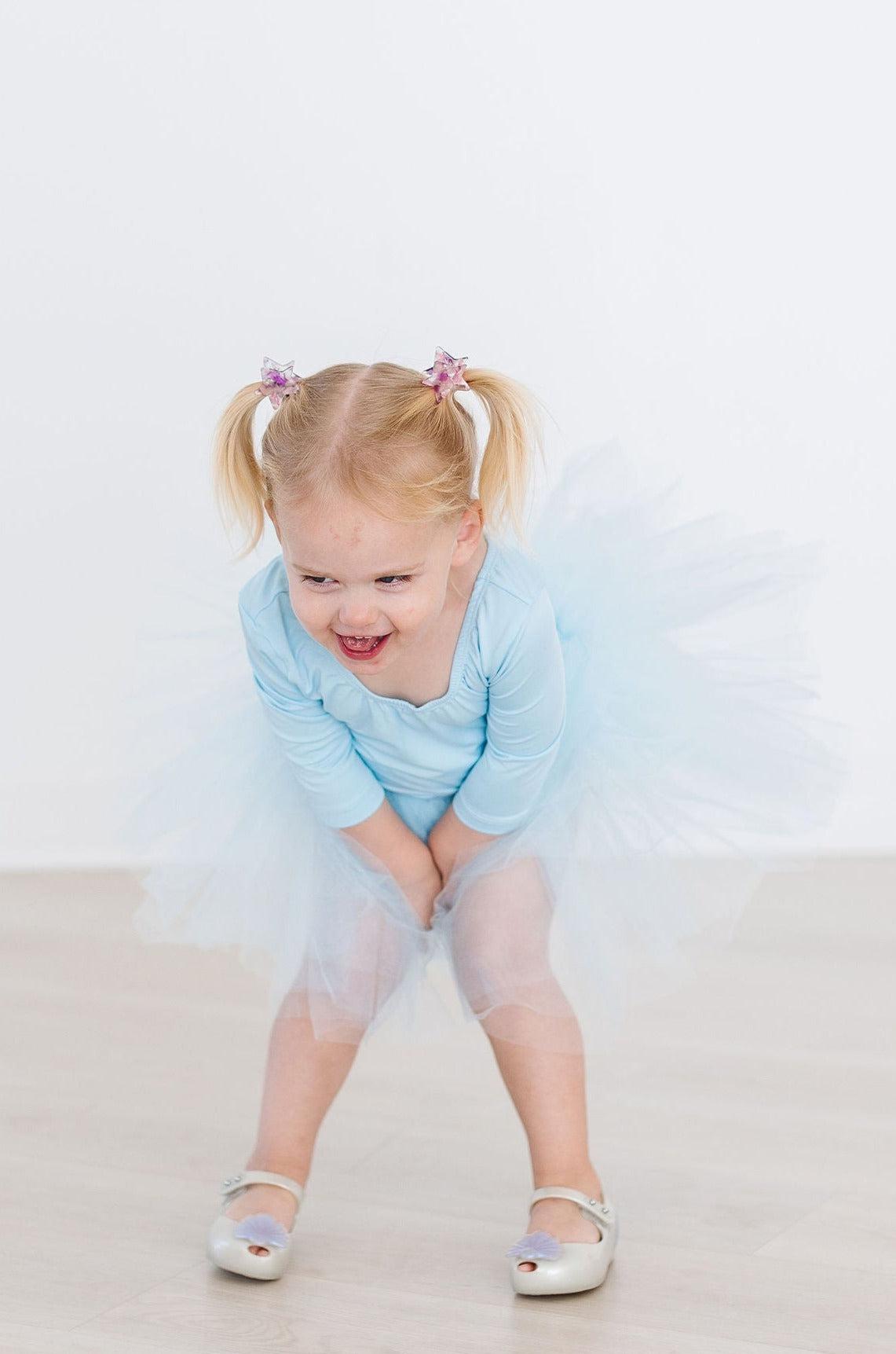 Bluebird 3/4 Sleeve Tutu Leotard