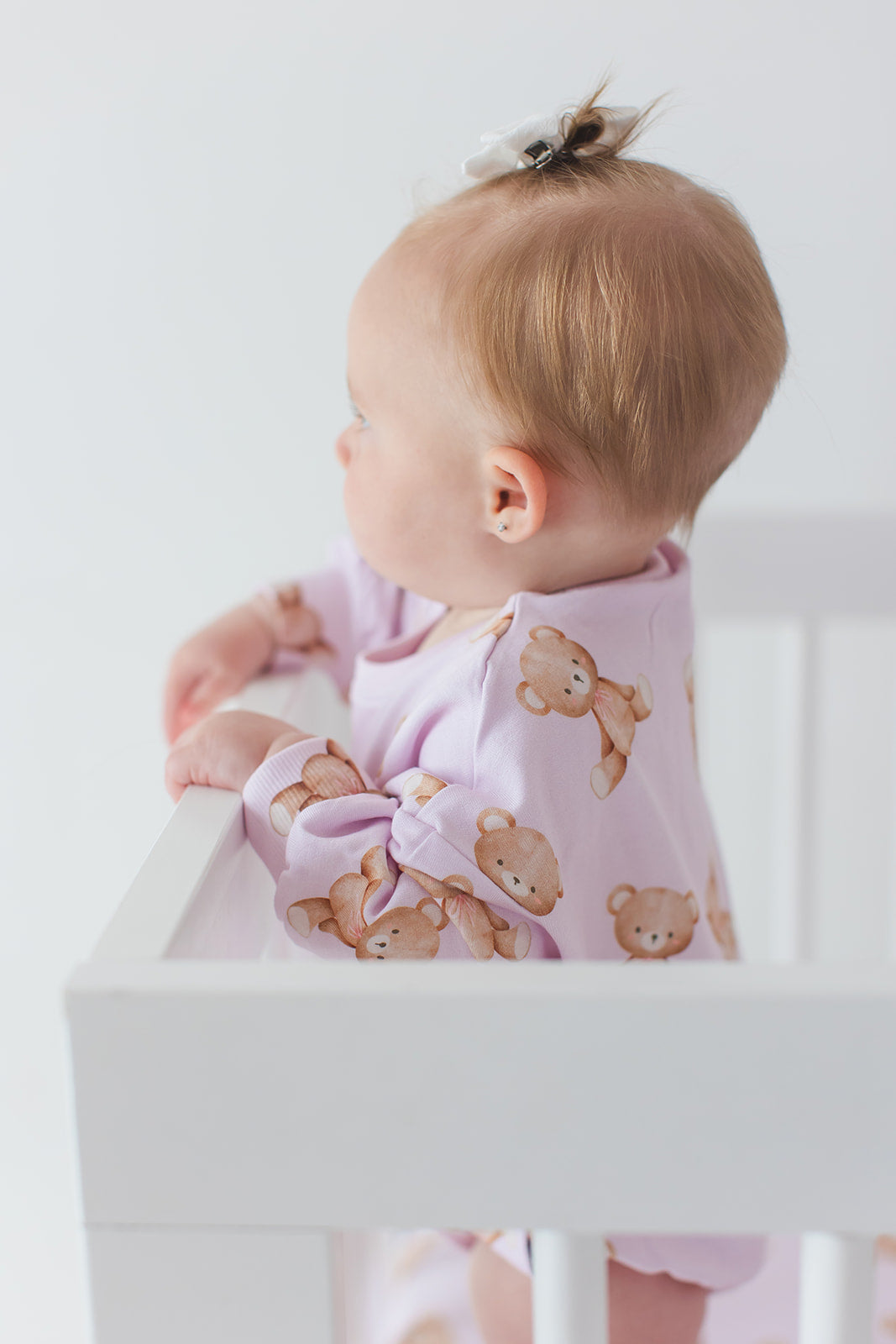 Teddy Cloud Terry Bubble Romper