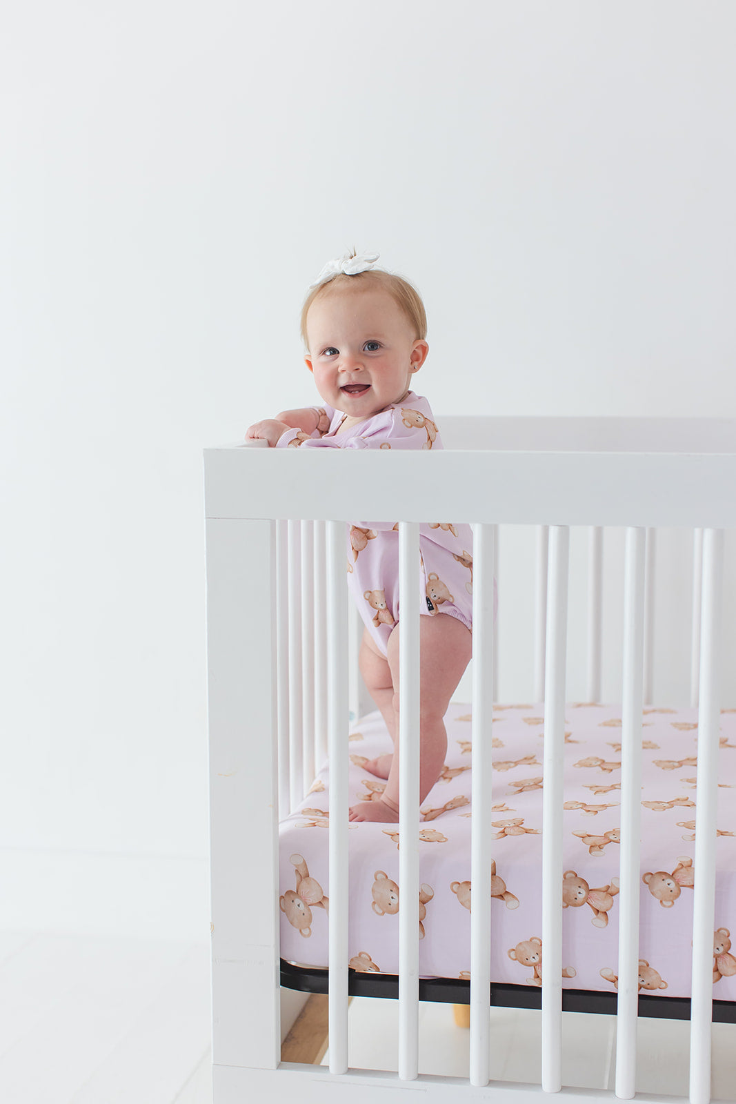 Teddy Cloud Terry Bubble Romper