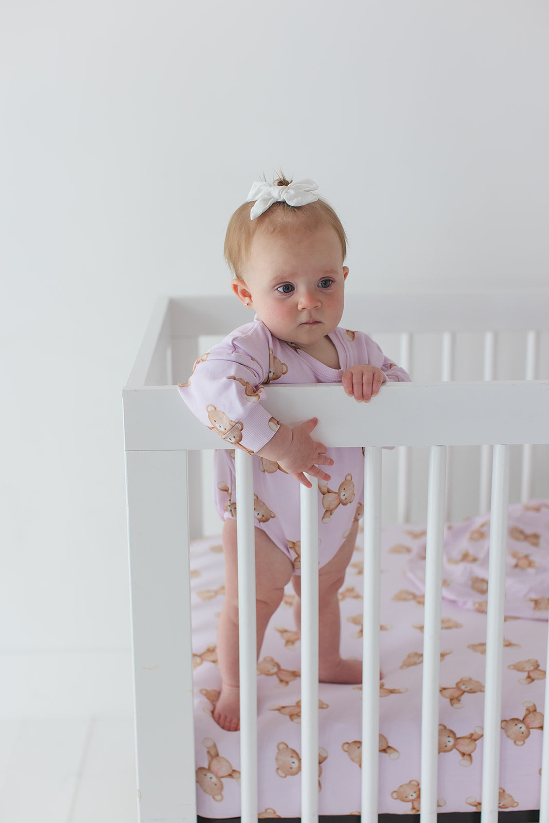 Teddy Cloud Terry Bubble Romper