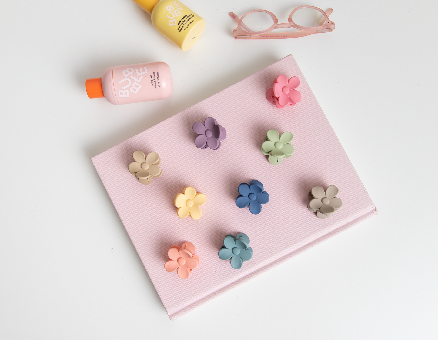 Mini Flower Claw Clips