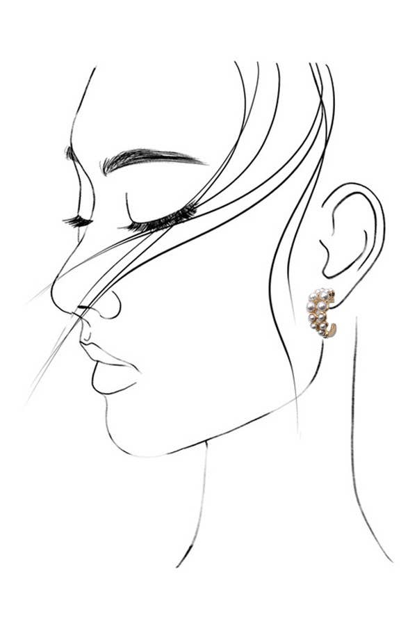 Timeless Treasure Huggie Hoop Earrings