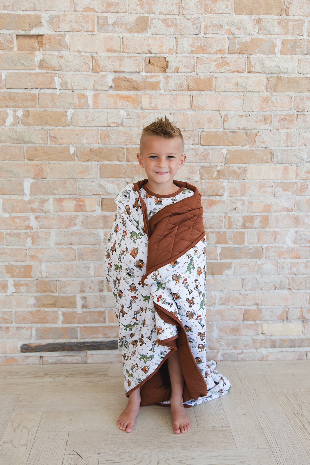 Andy's Gang Quilted Blanket