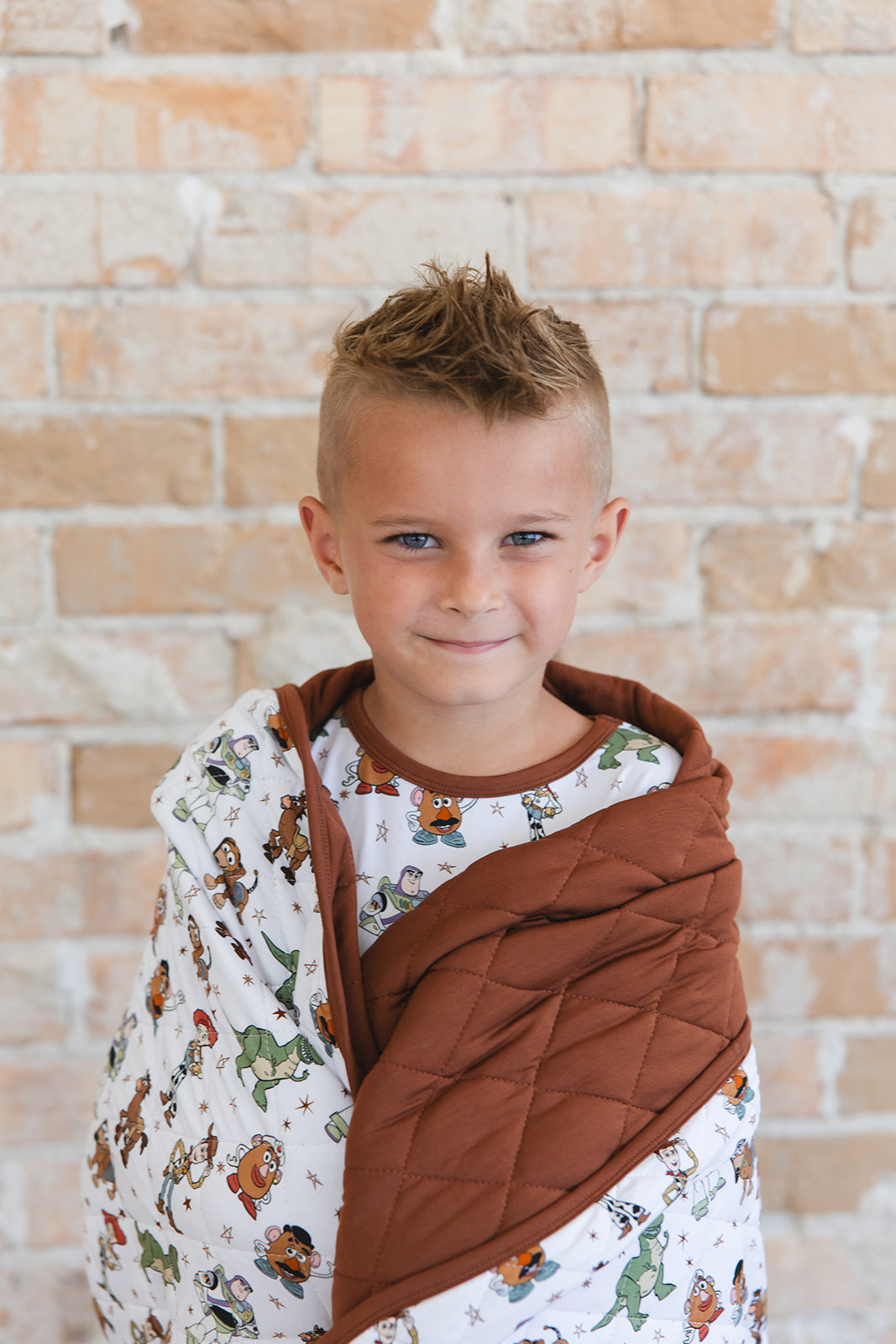Andy's Gang Quilted Blanket
