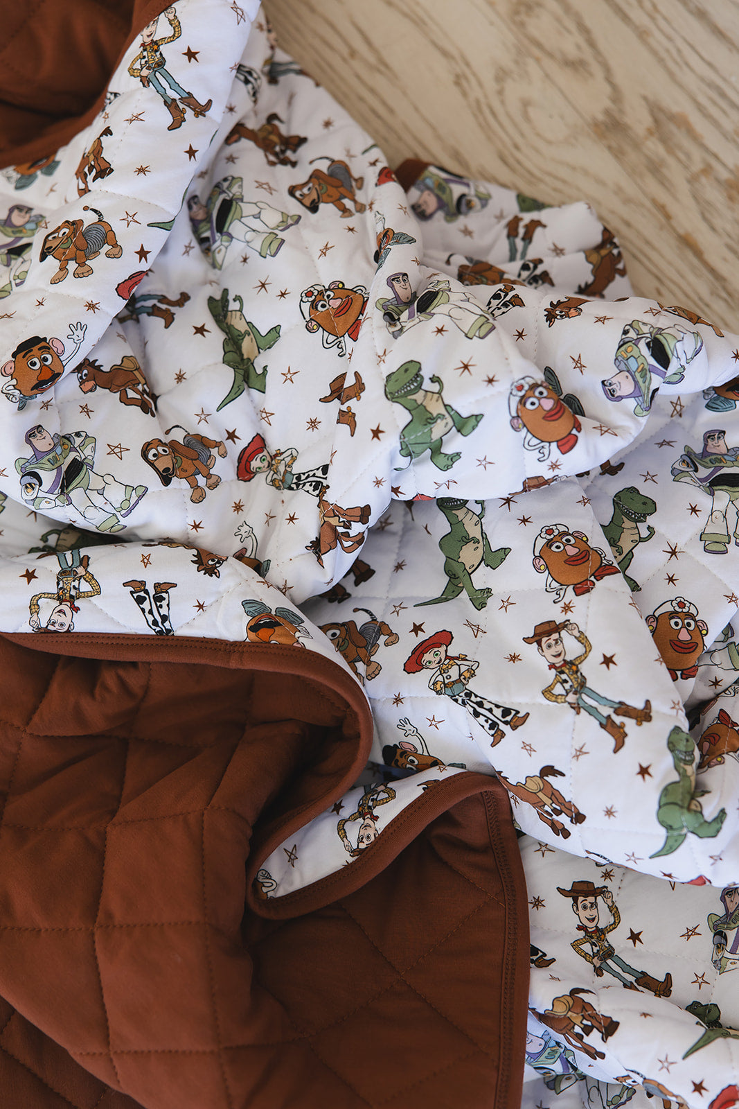 Andy's Gang Quilted Blanket