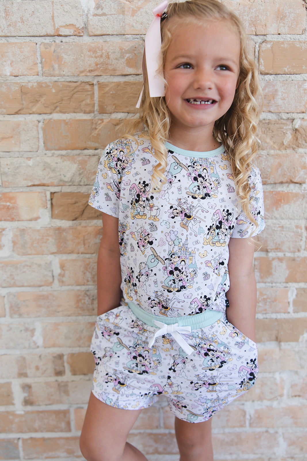 Cotton Candy Magic Pocket Short Set